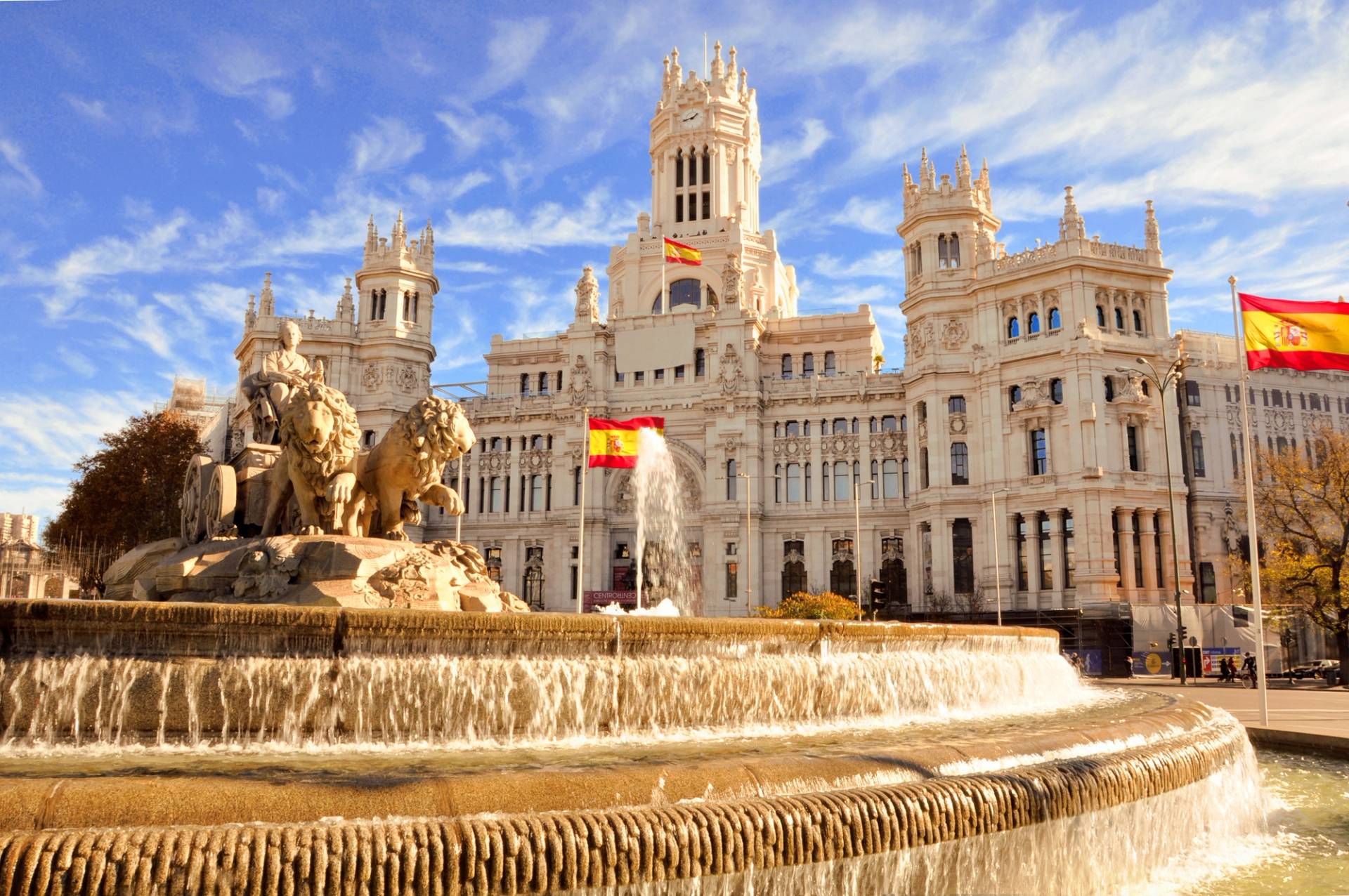 fontana bianca madrid spagna