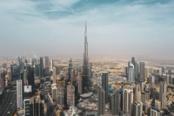 Vista panoramica su Dubai