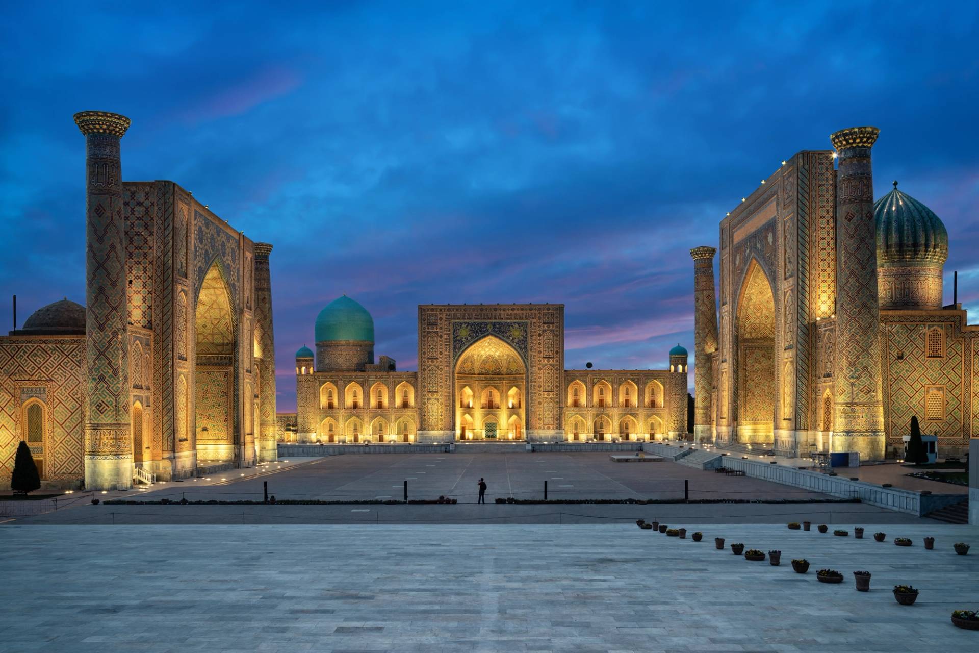 piazza registan samarcanda