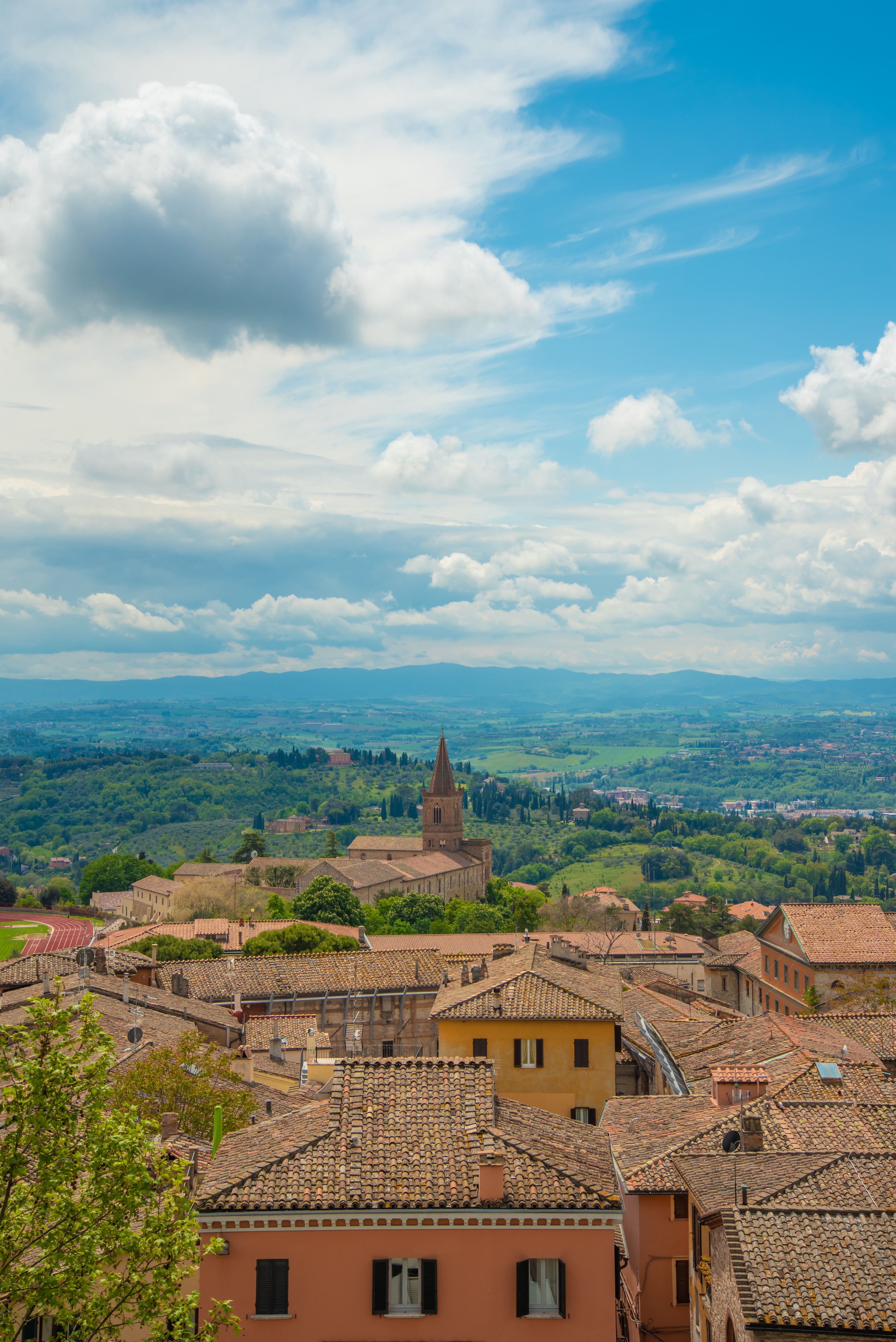 panorama of perugia