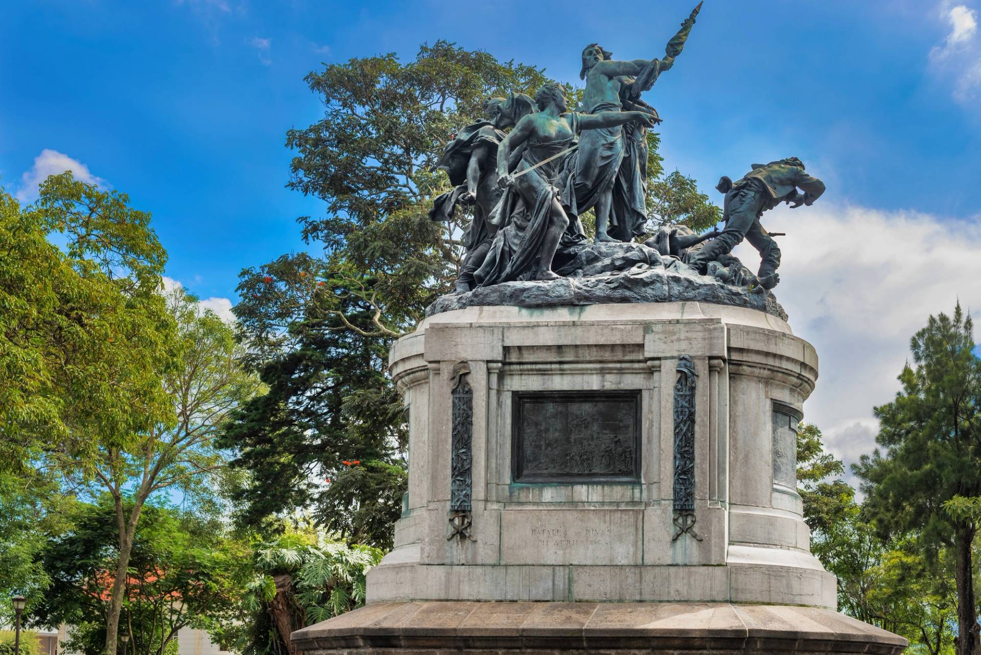Statua nella città di Sarchi