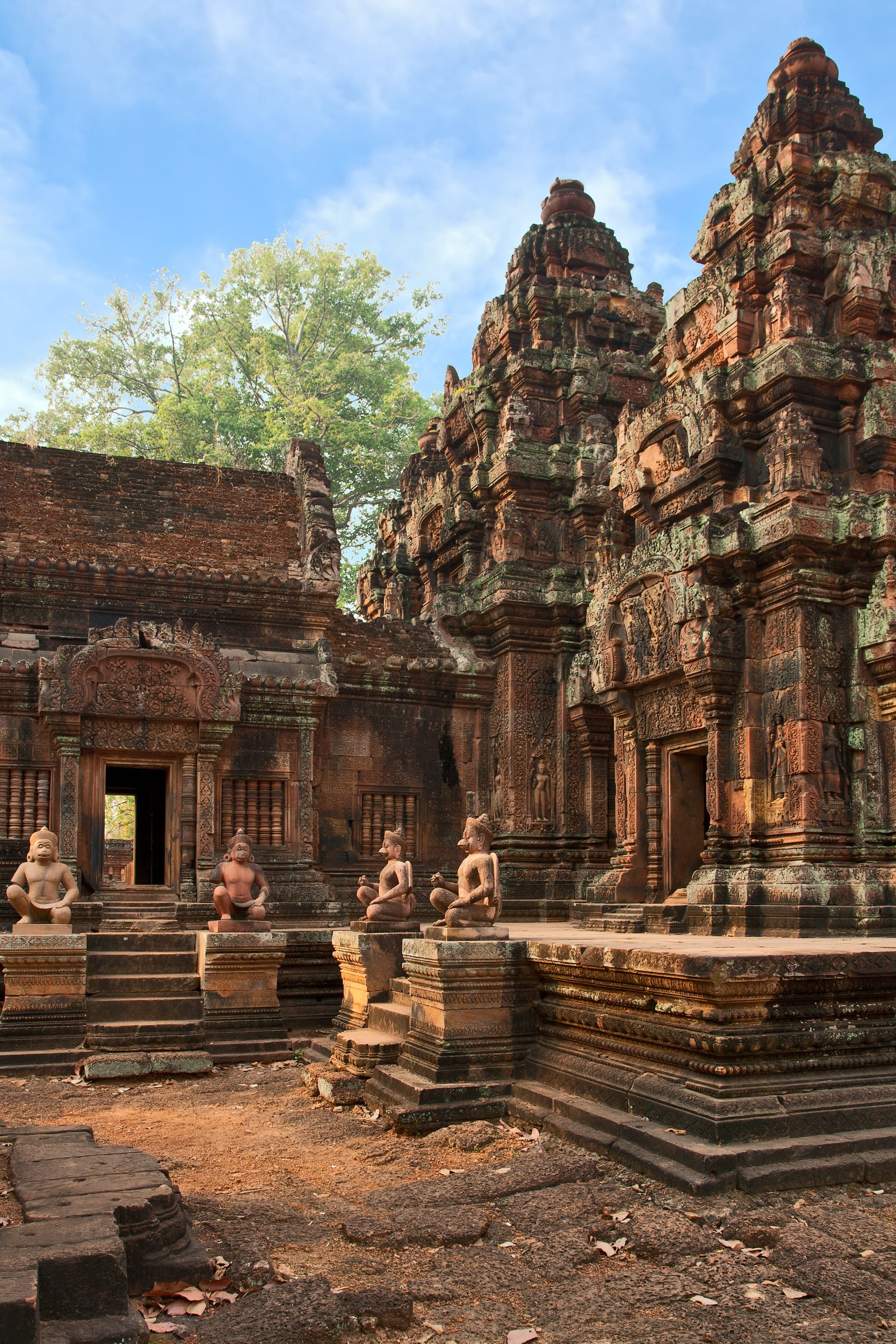 tempio nella roccia banteay srei