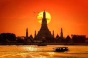 bangkok al tramonto viaggio in thailandia