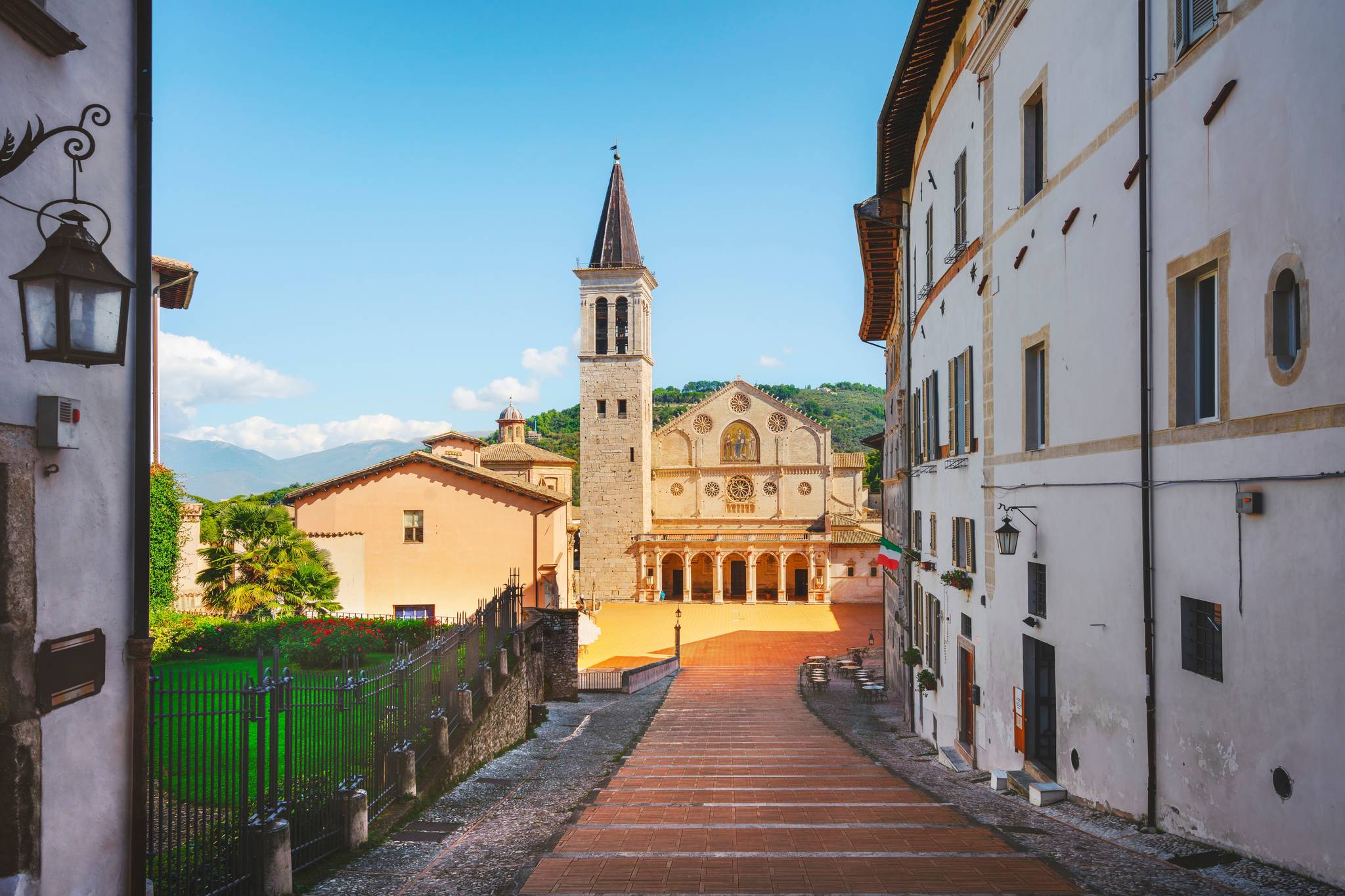 street in spoleto