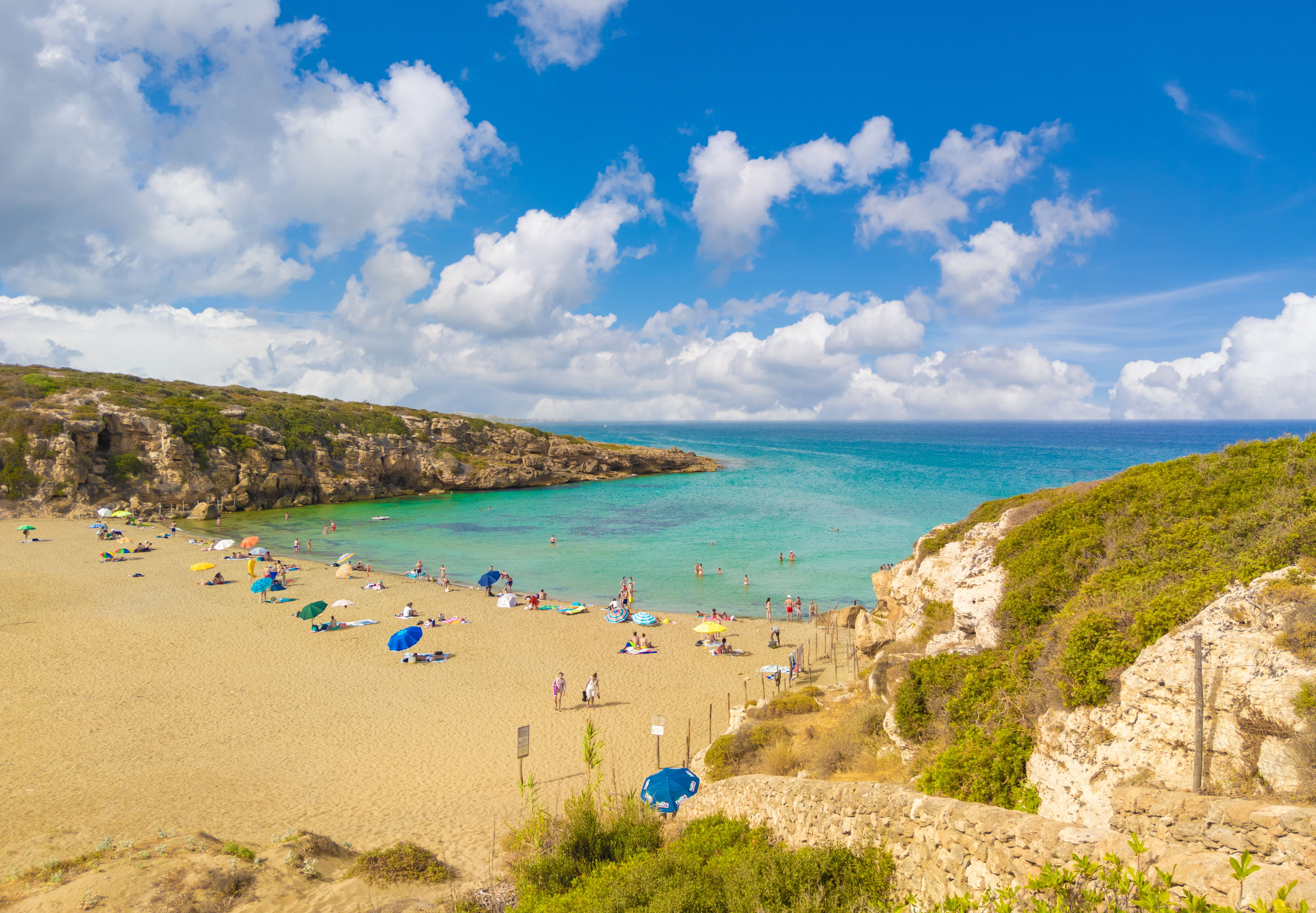 sea and beach in marzamemi