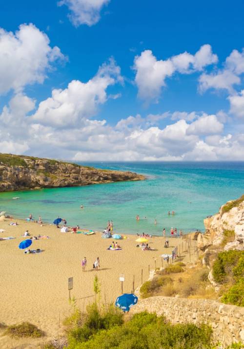 sea and beach in marzamemi