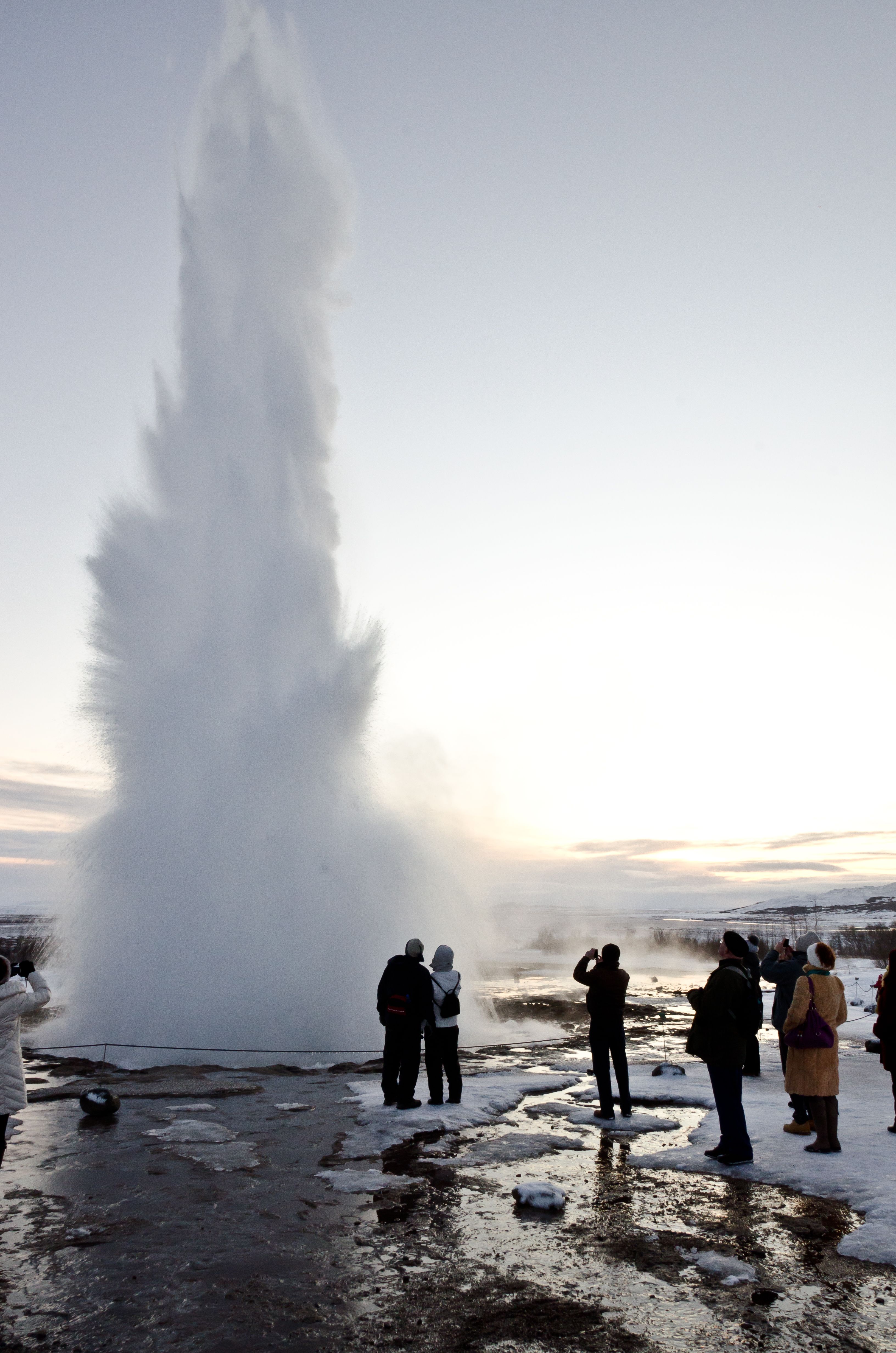 geysir eruzione islanda