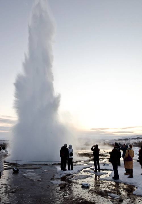 geysir eruzione islanda