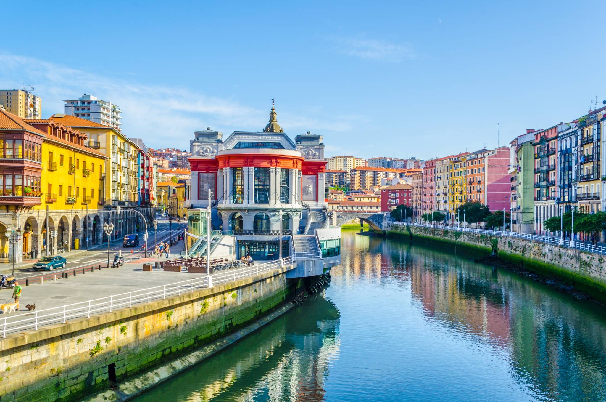 vista panoramica di bilbao