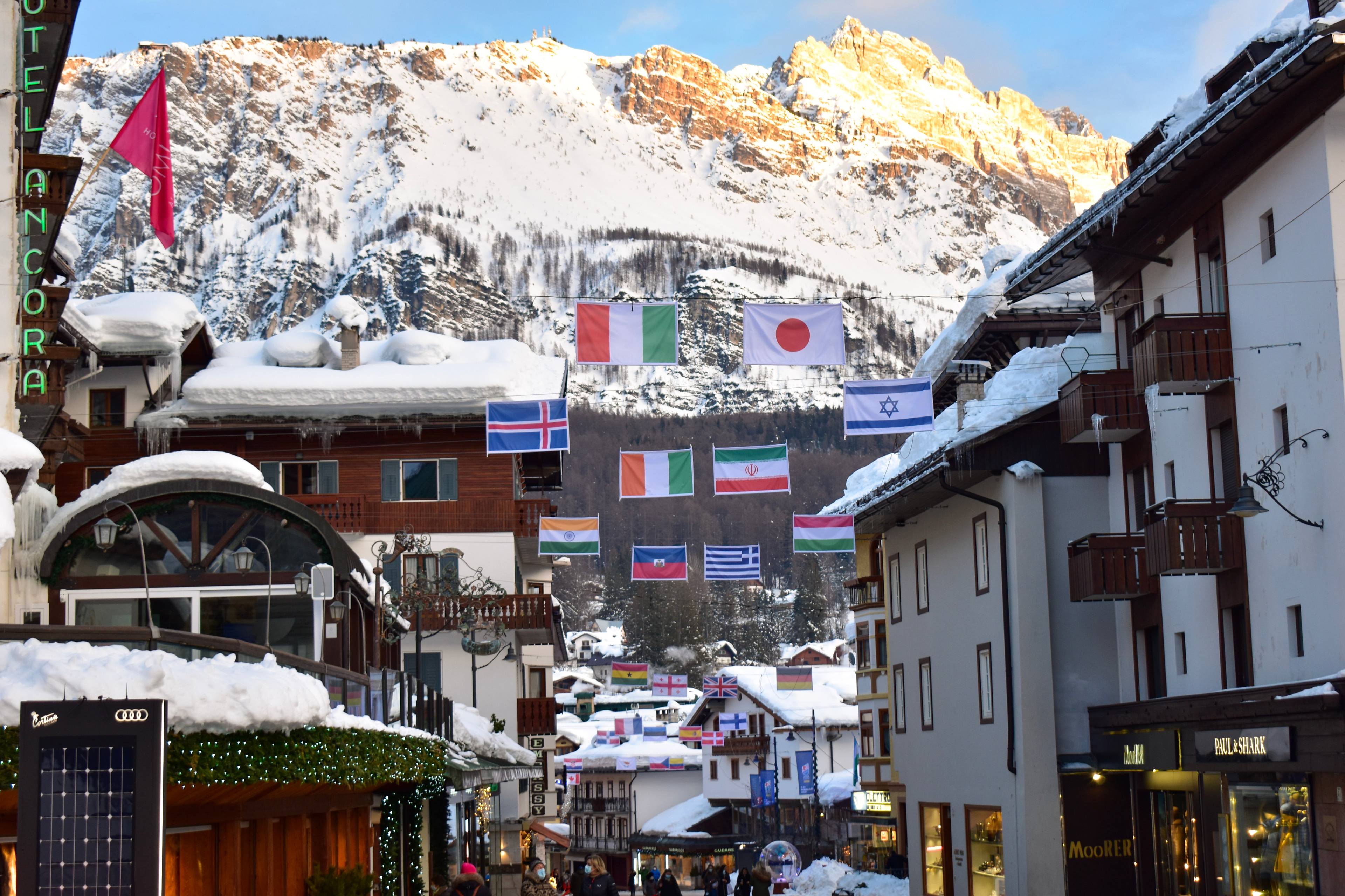 cortina in inverno