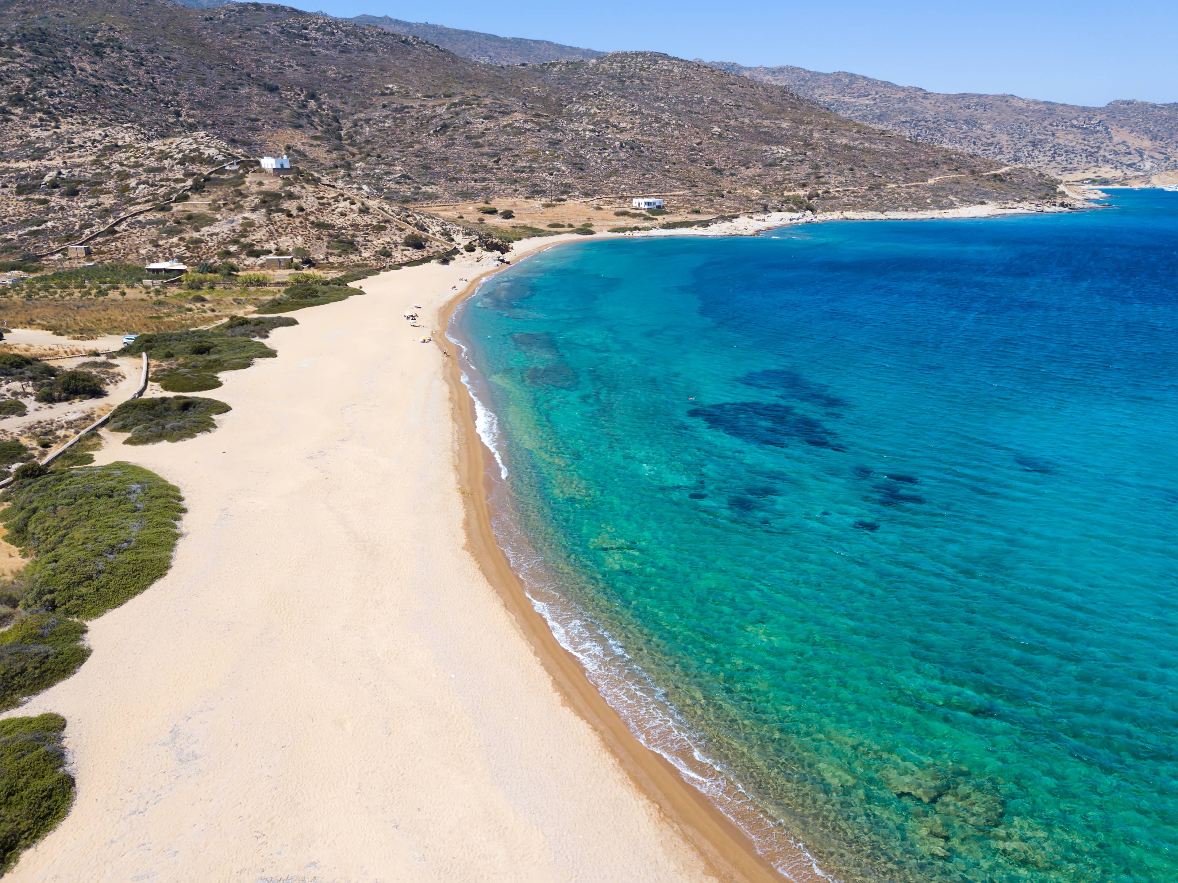 spiaggia kalamos grecia