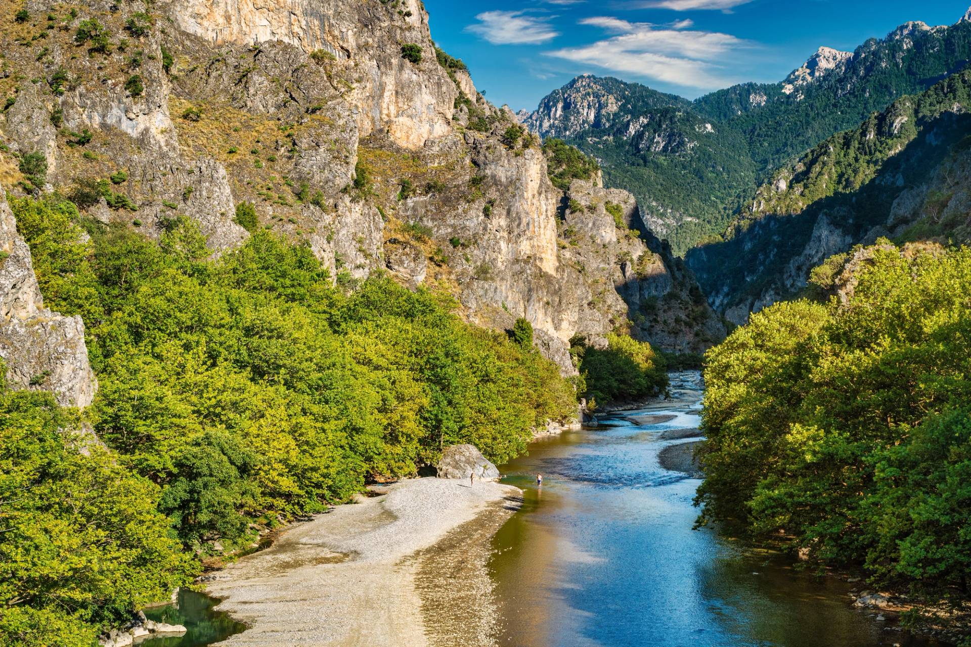 gola di vikos grecia