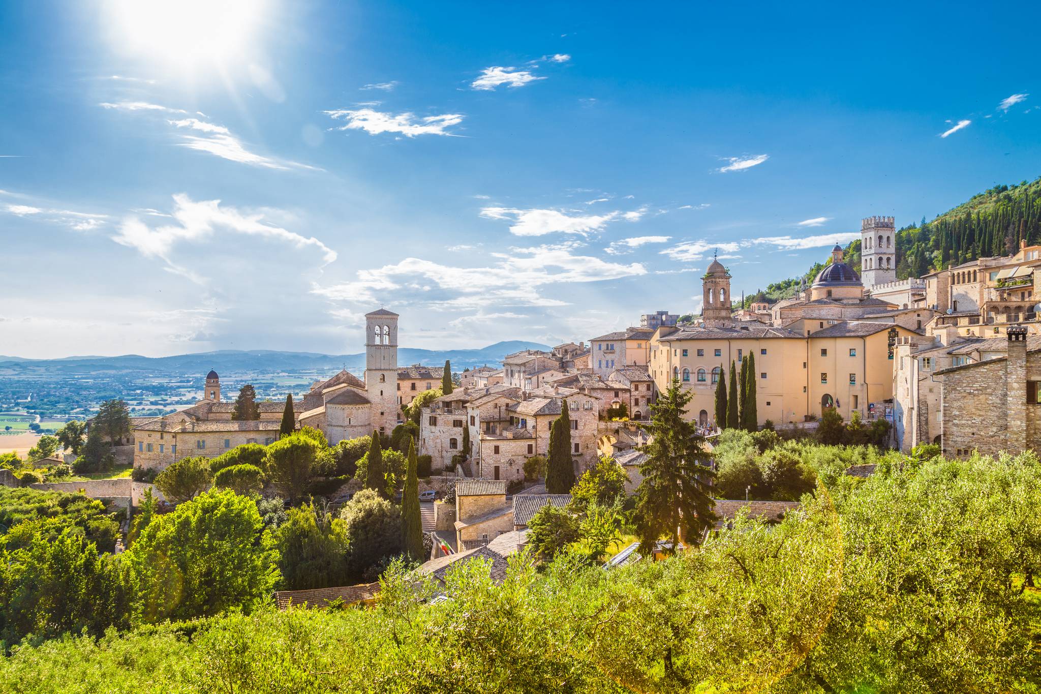 borgo medievale in umbria