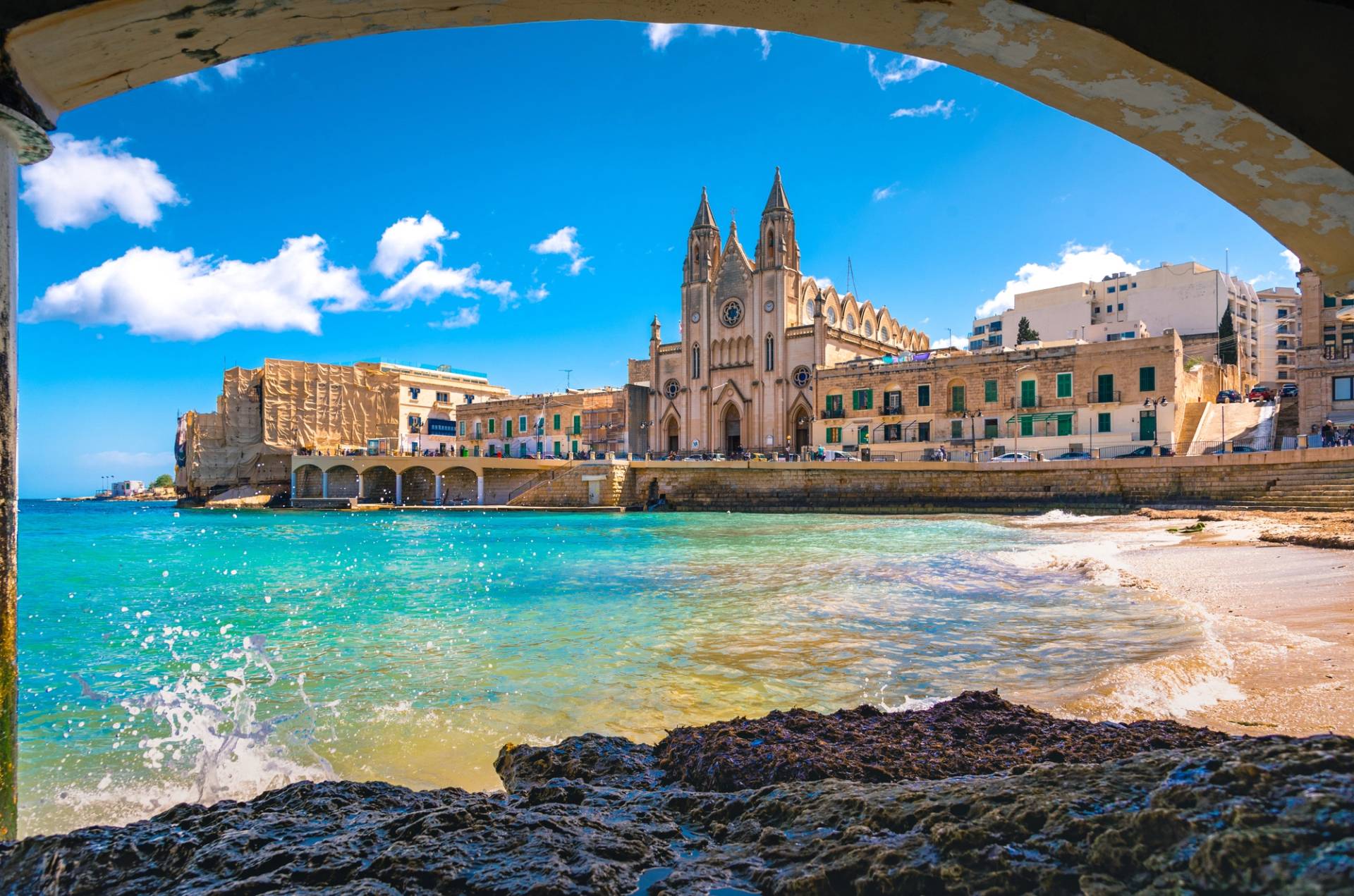 vista panoramica di malta