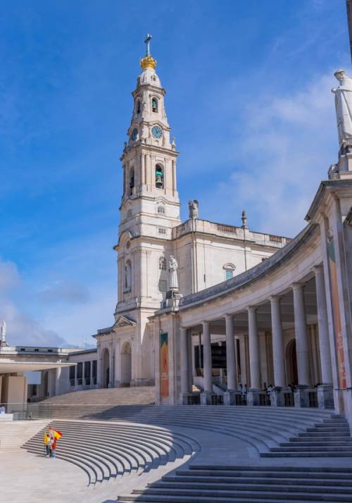 vista su chiesa a fatima