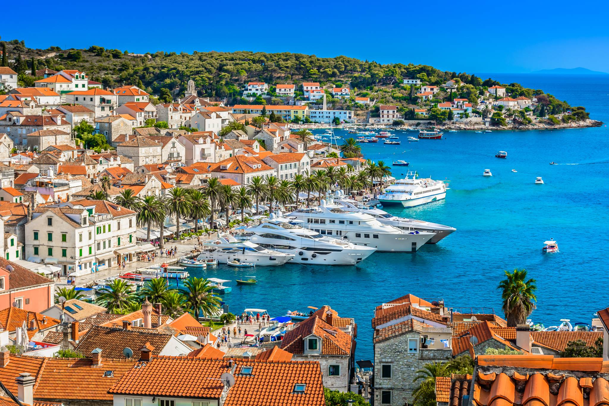 porto e case isola di hvar