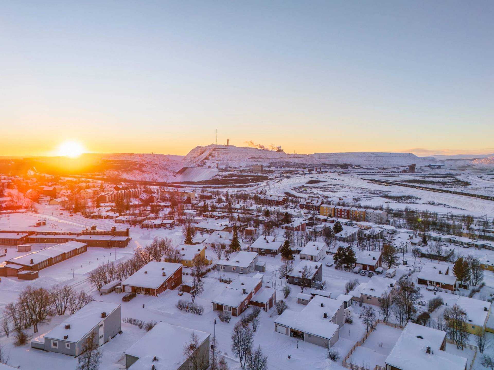 case a kiruna inverno