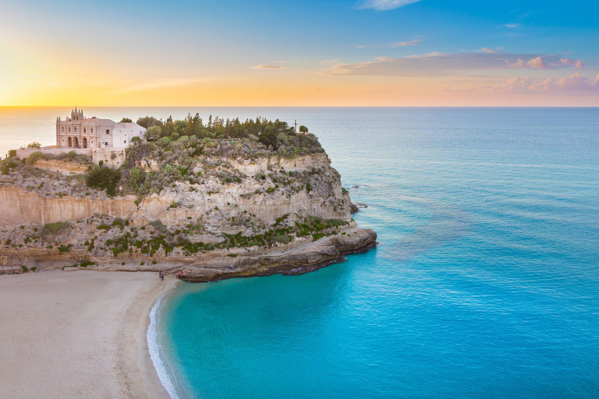 spiaggia del monastero di tropea