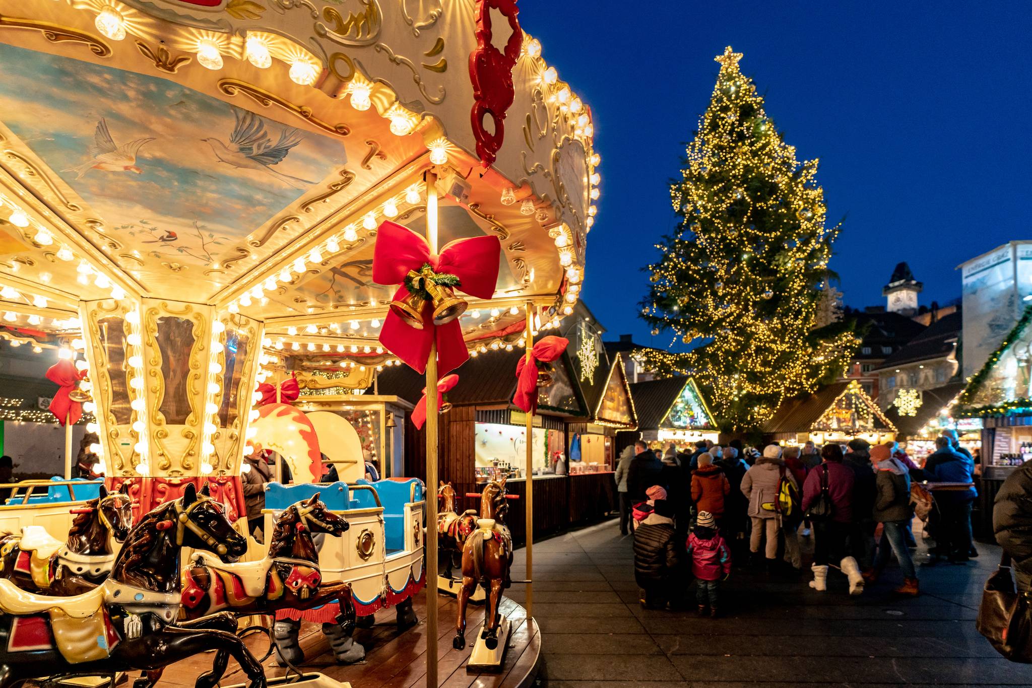 mercatino di natale hauptplatz a graz