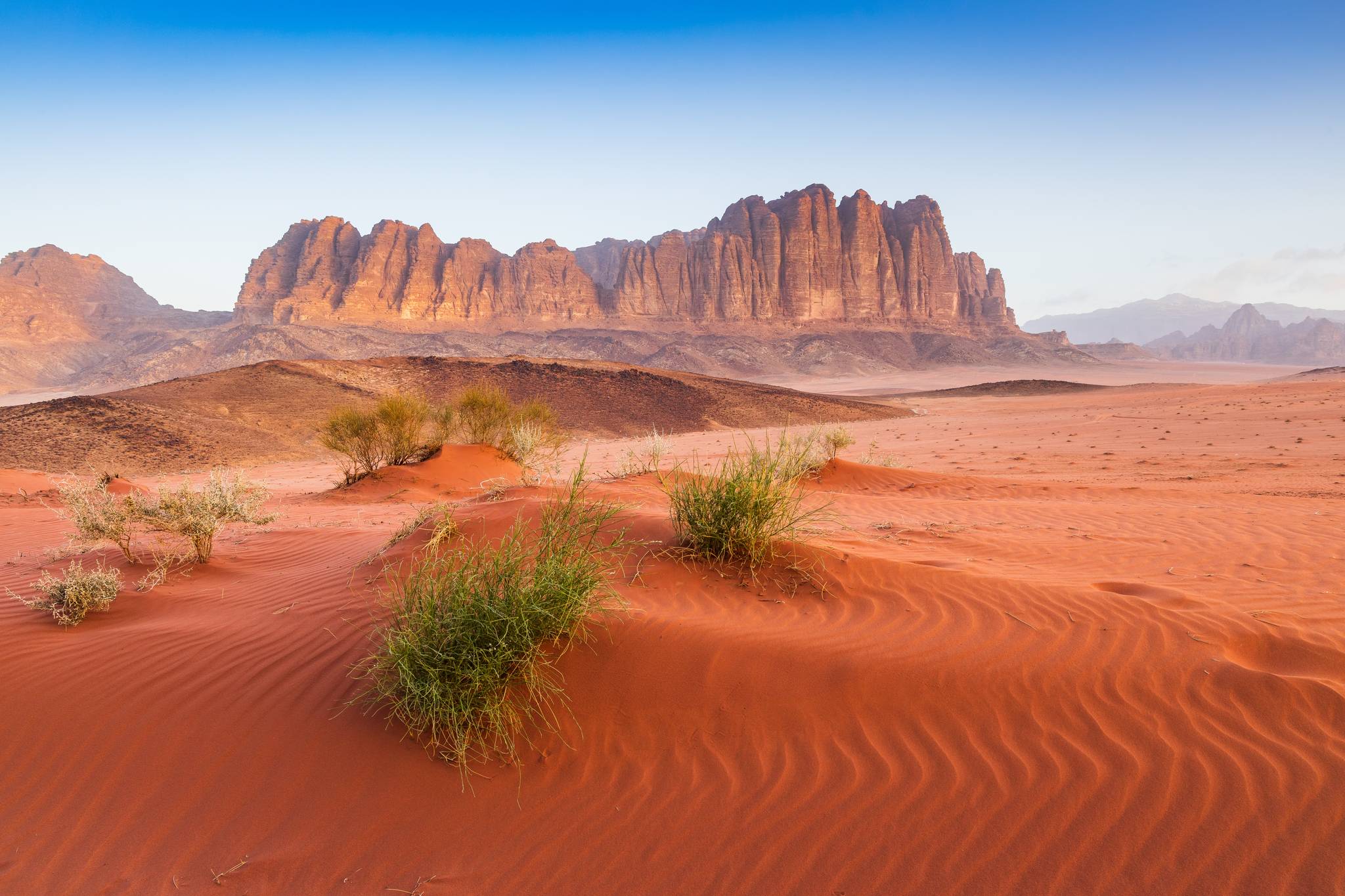 deserto del wadi rum