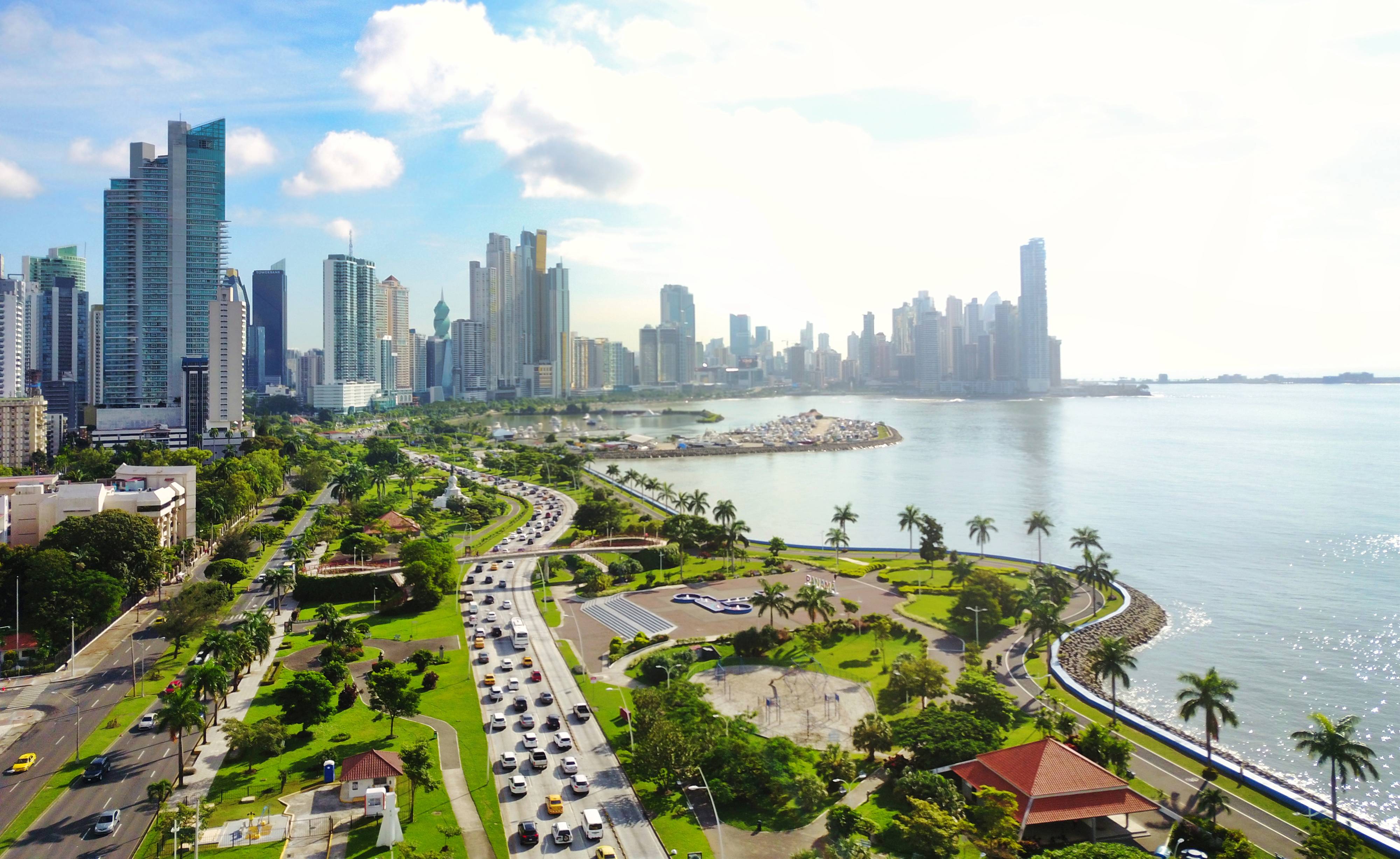 skyline di panama city