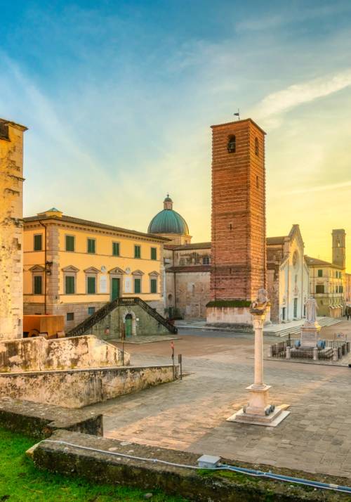 sunset in pietrasanta