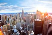 vista panoramica new york city