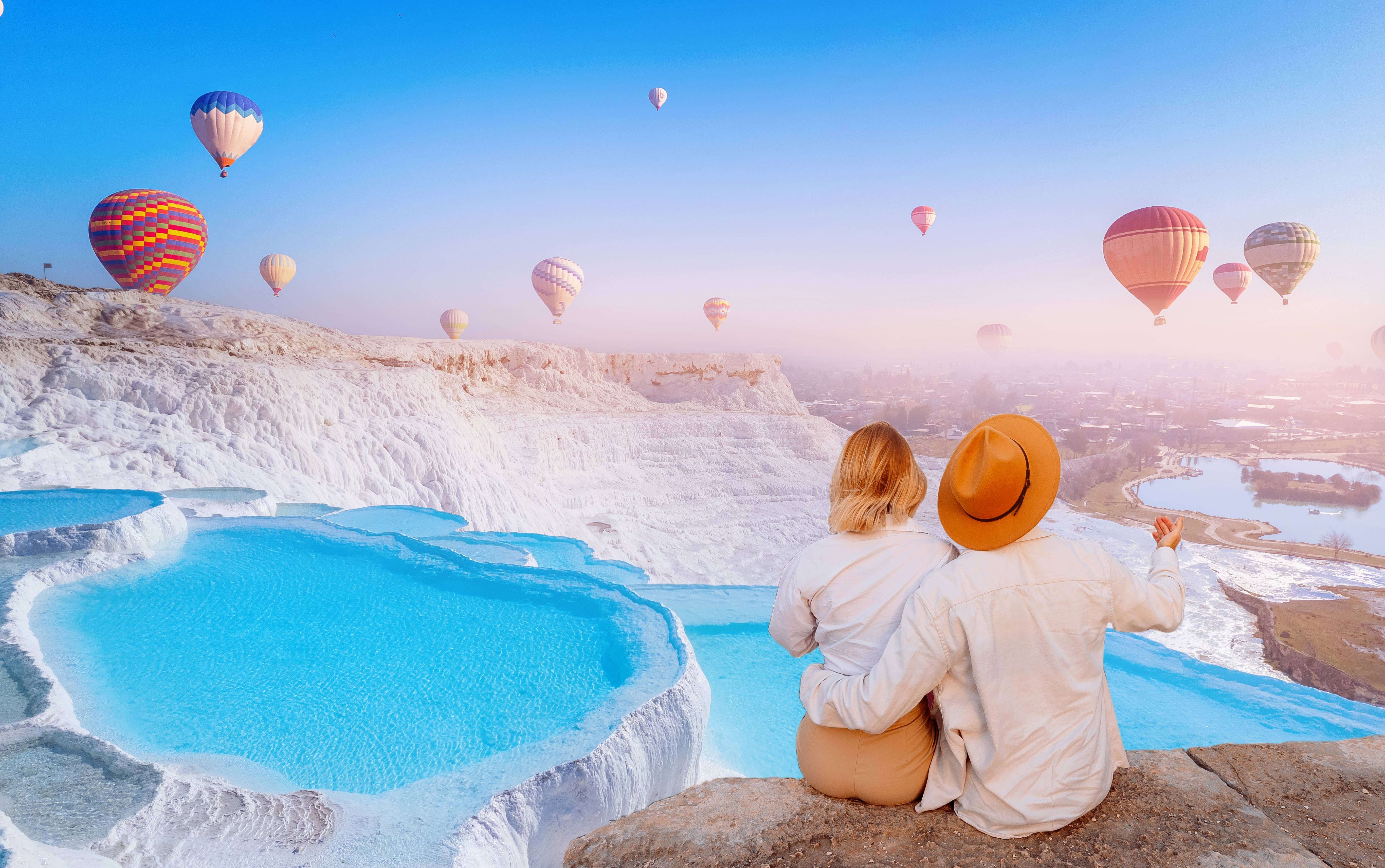 pamukkale e mongolfiere turchia