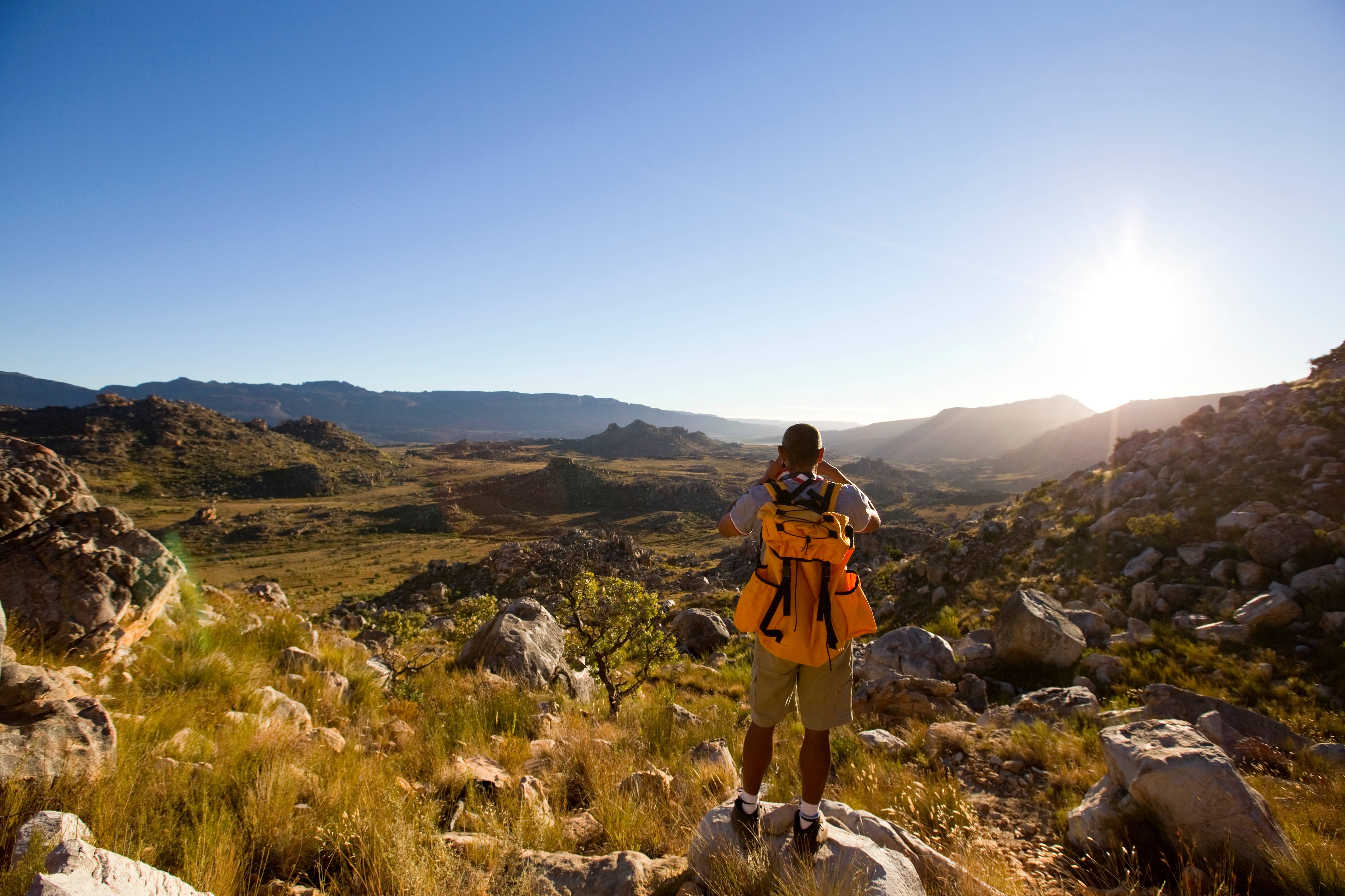 turista in sudafrica