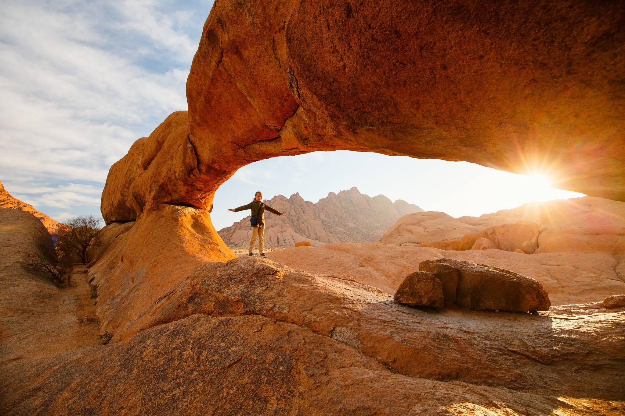 rocce montagne di spitzkoppe