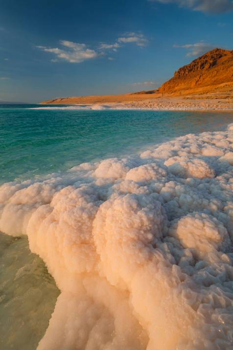 spiaggia di sale mar morto