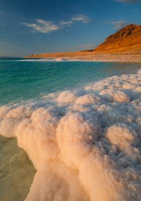 spiaggia di sale mar morto