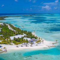 resort su un isola alle maldive