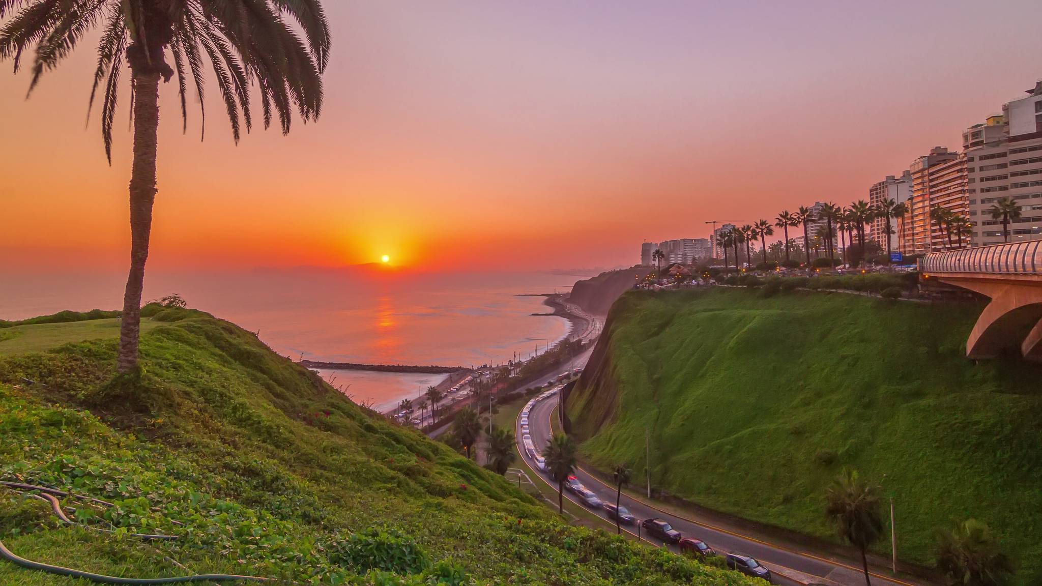 lima al tramonto