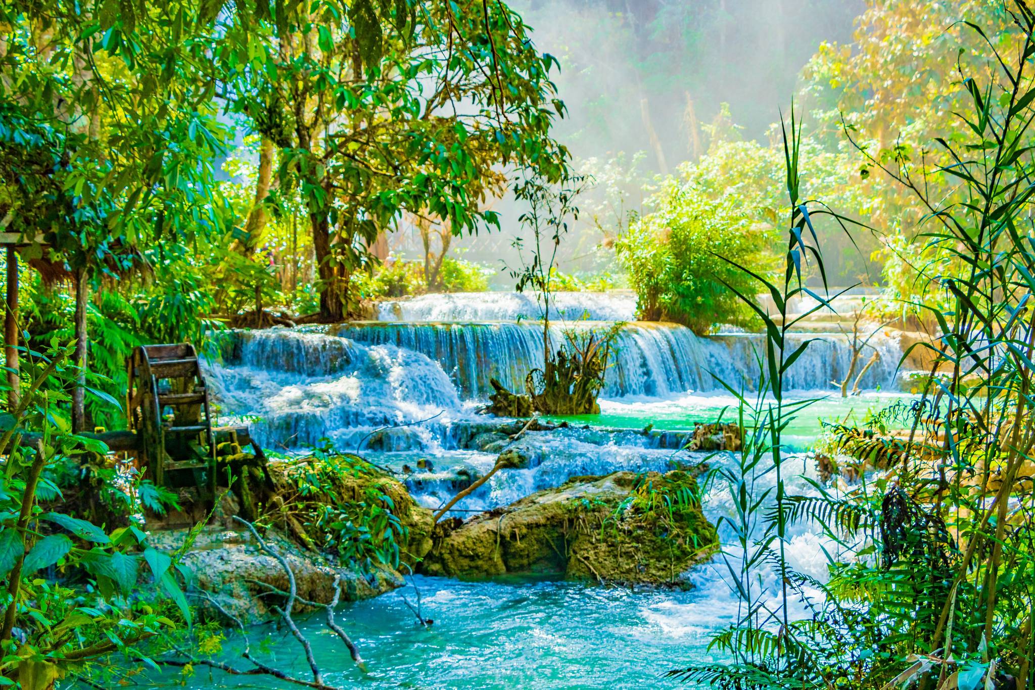 kuang si cascata laos