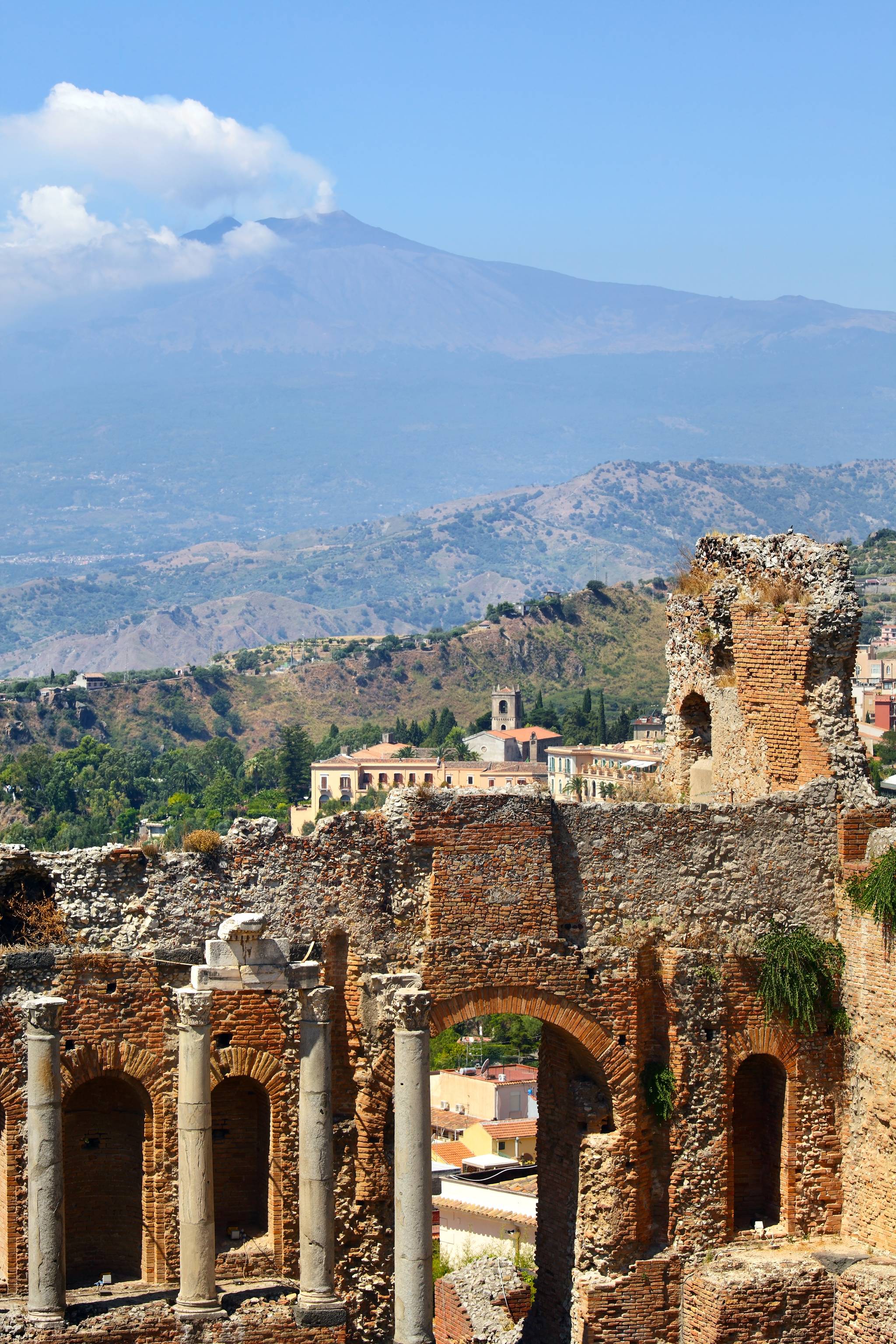 vista sul etna