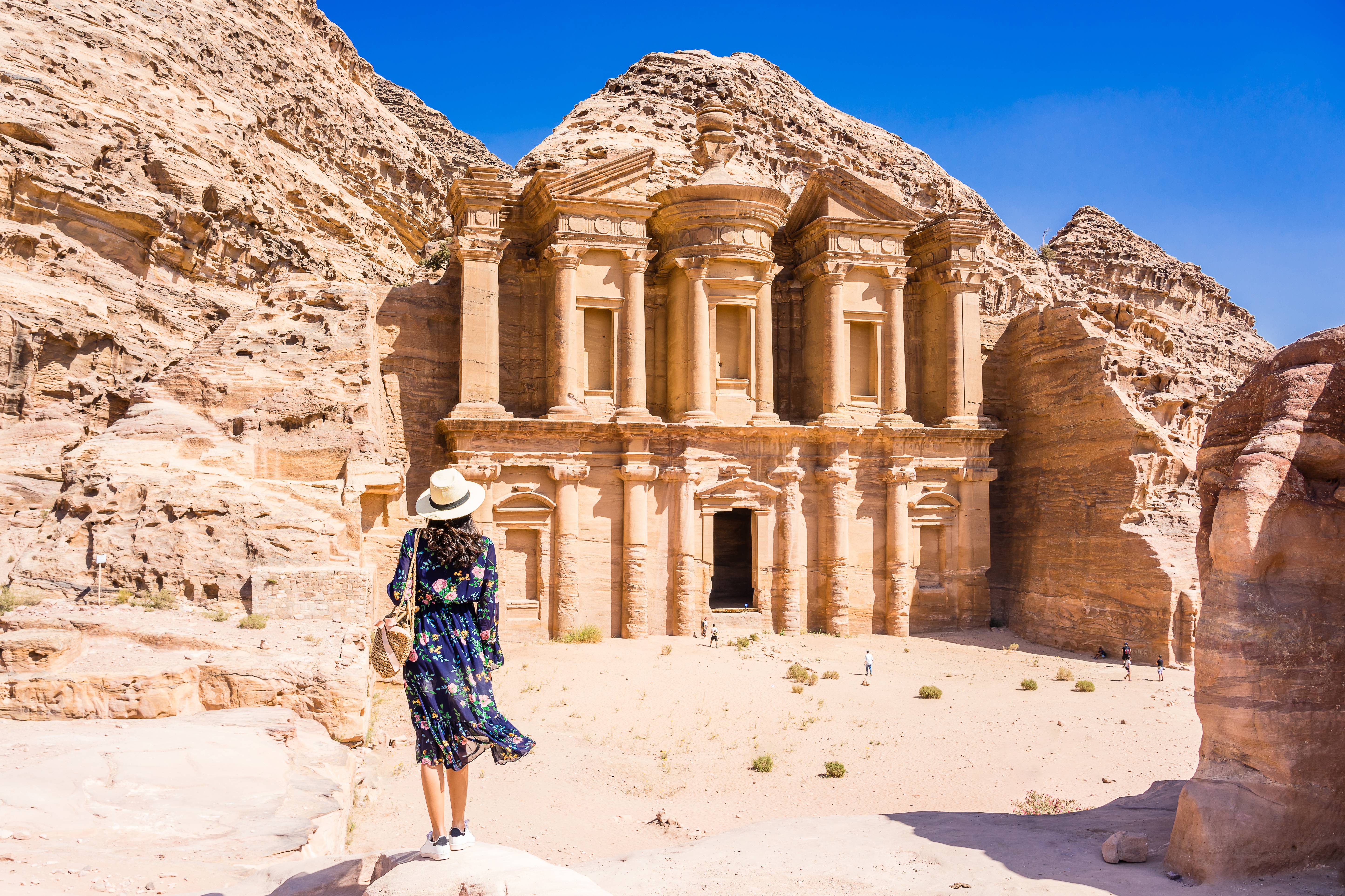 ragazza a petra