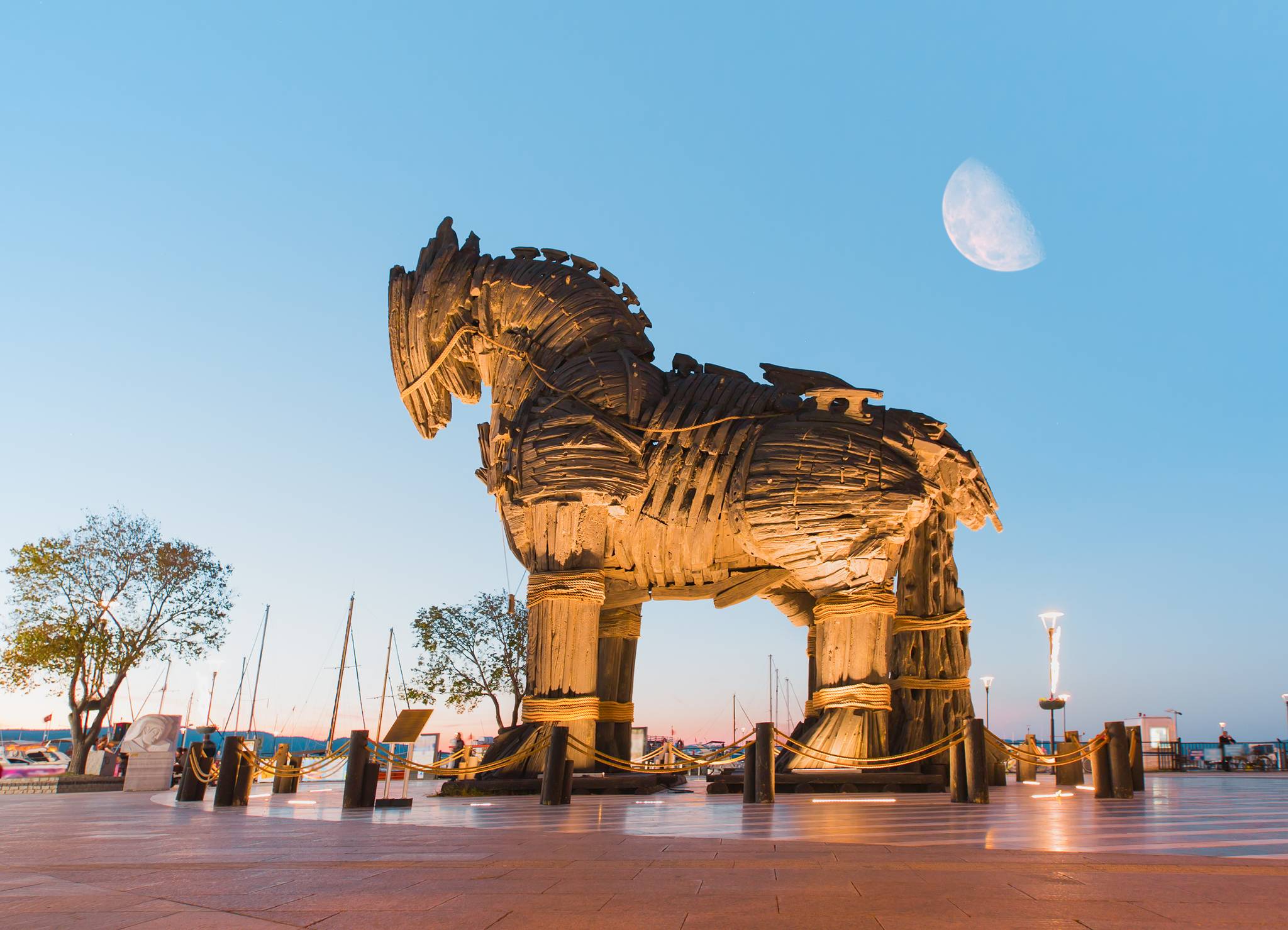 cavallo di troia canakkale