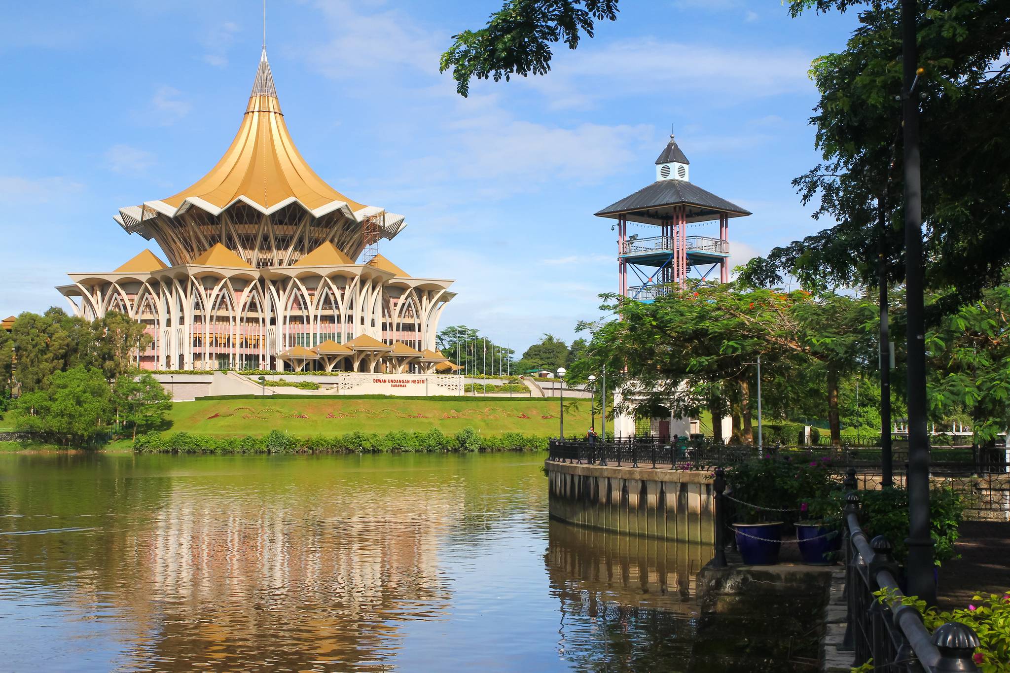 traditional palace of Kuching
