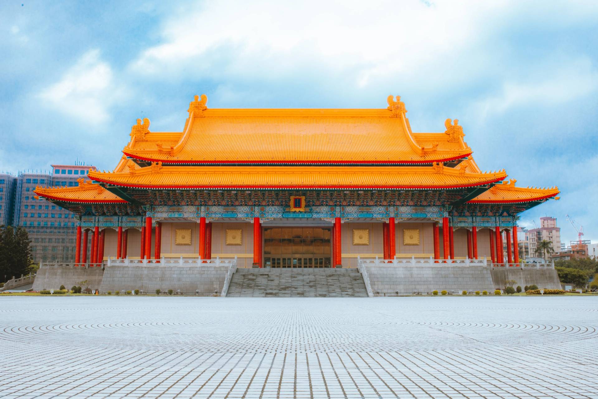 orange temple