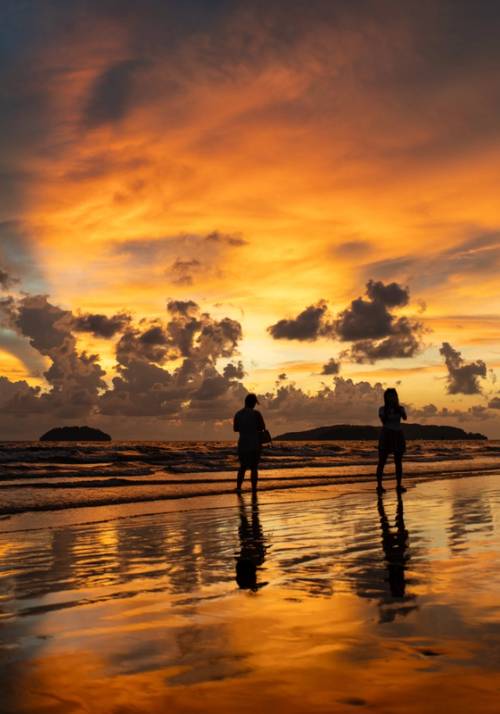 kota kinabalu tramonto