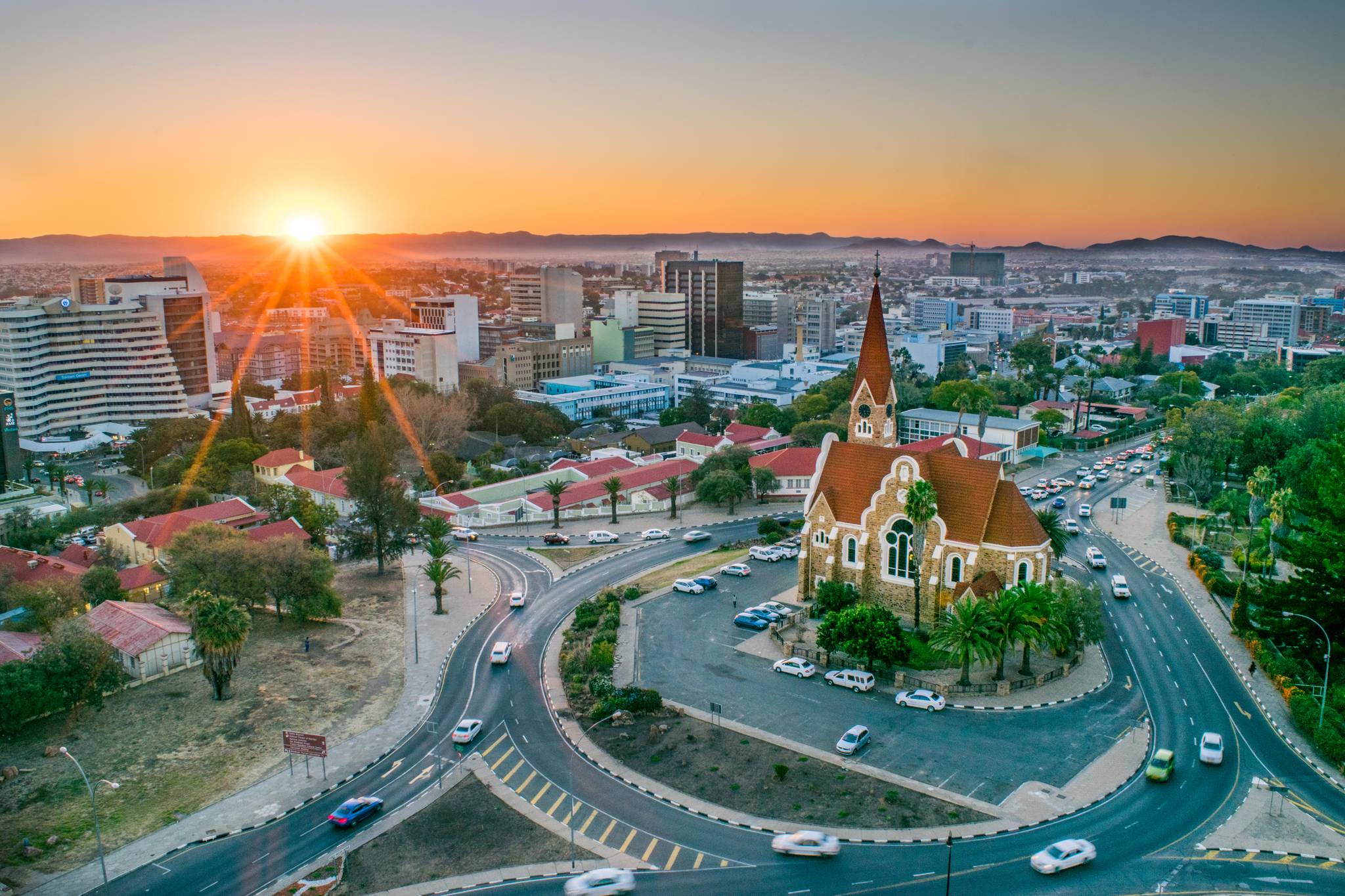 panorama di windhoek
