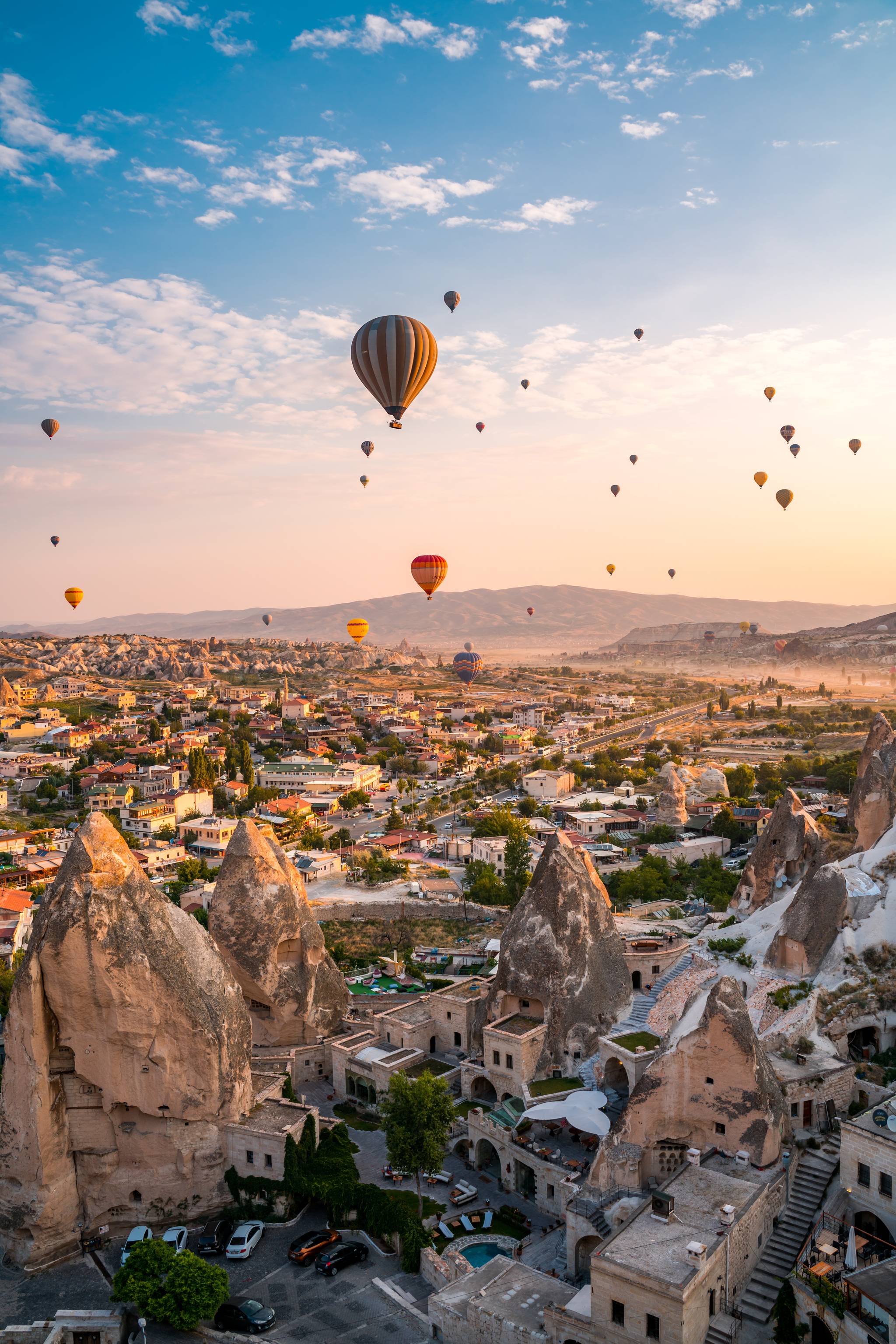 vista panoramica cappadocia