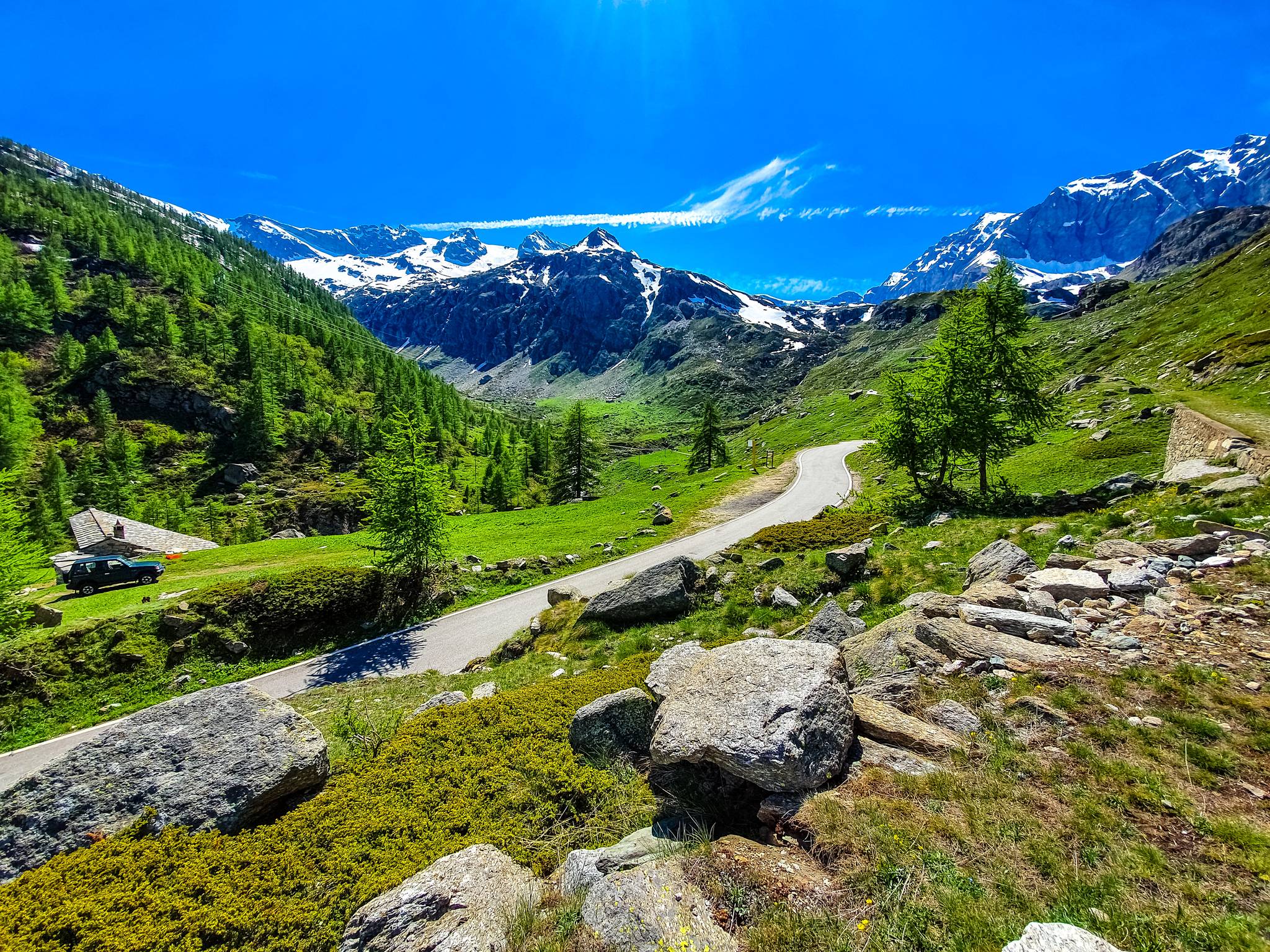 percorso trekking nel parco nazionale del gran paradiso in valle d aosta