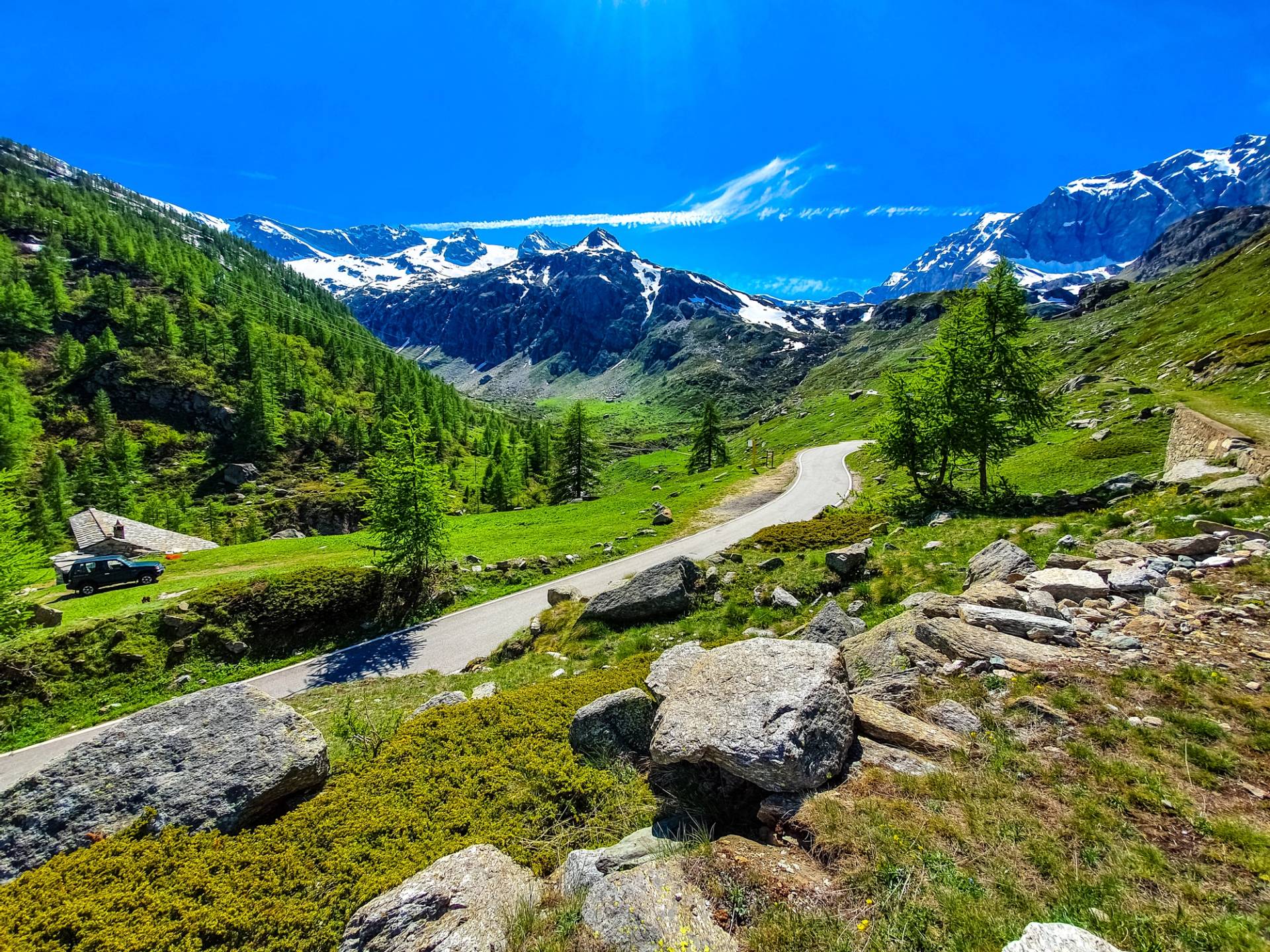 percorso trekking nel parco nazionale del gran paradiso in valle d aosta