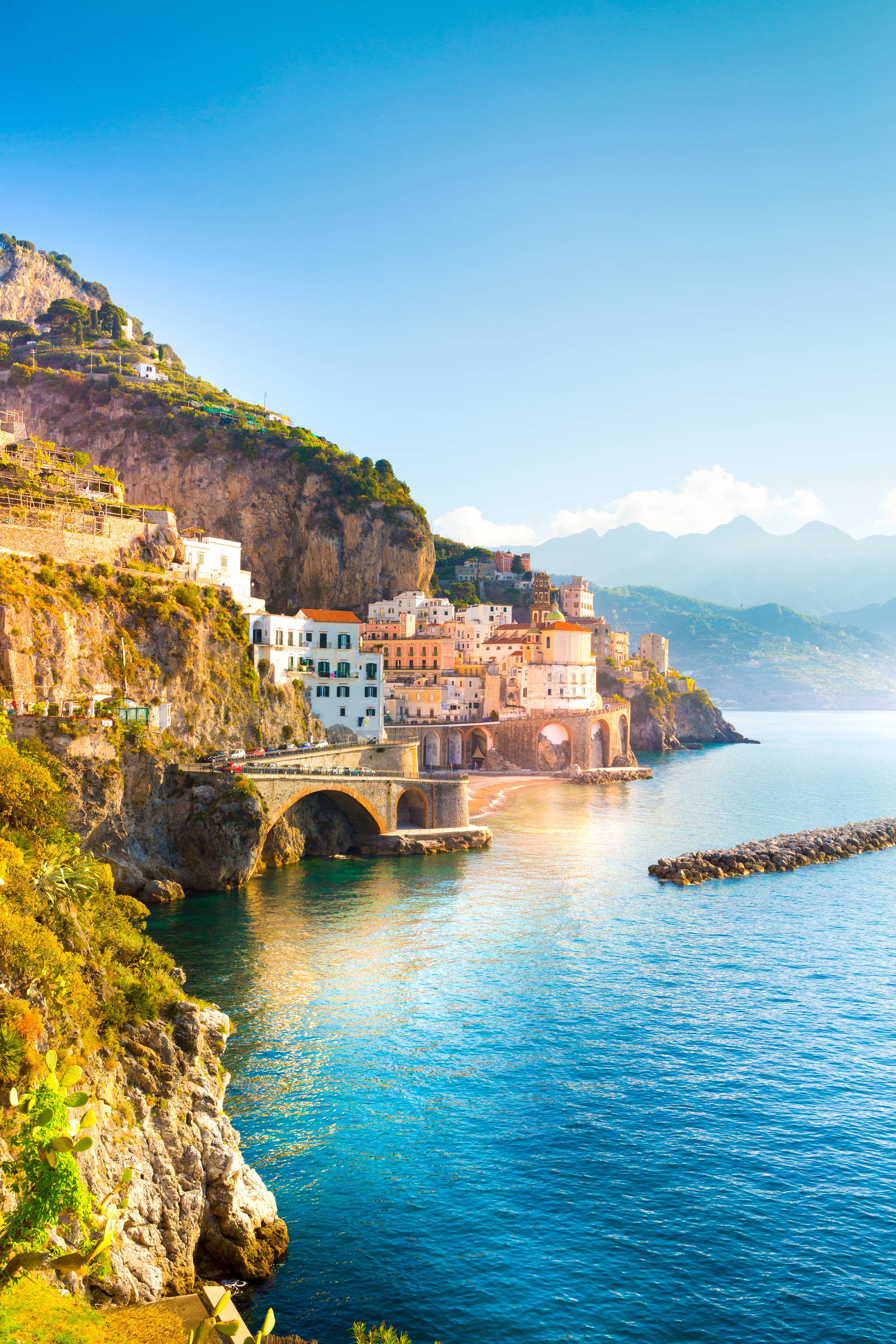 panorama sorrento sea