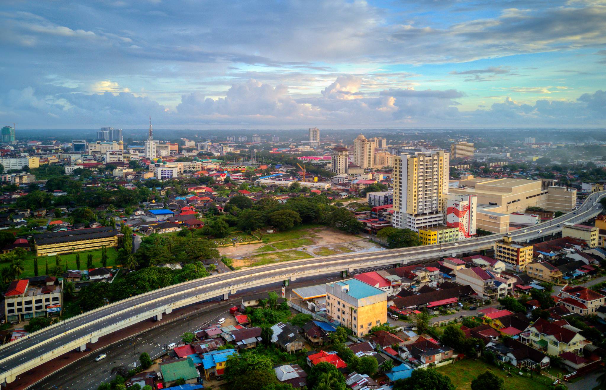 panorami di kota bharu