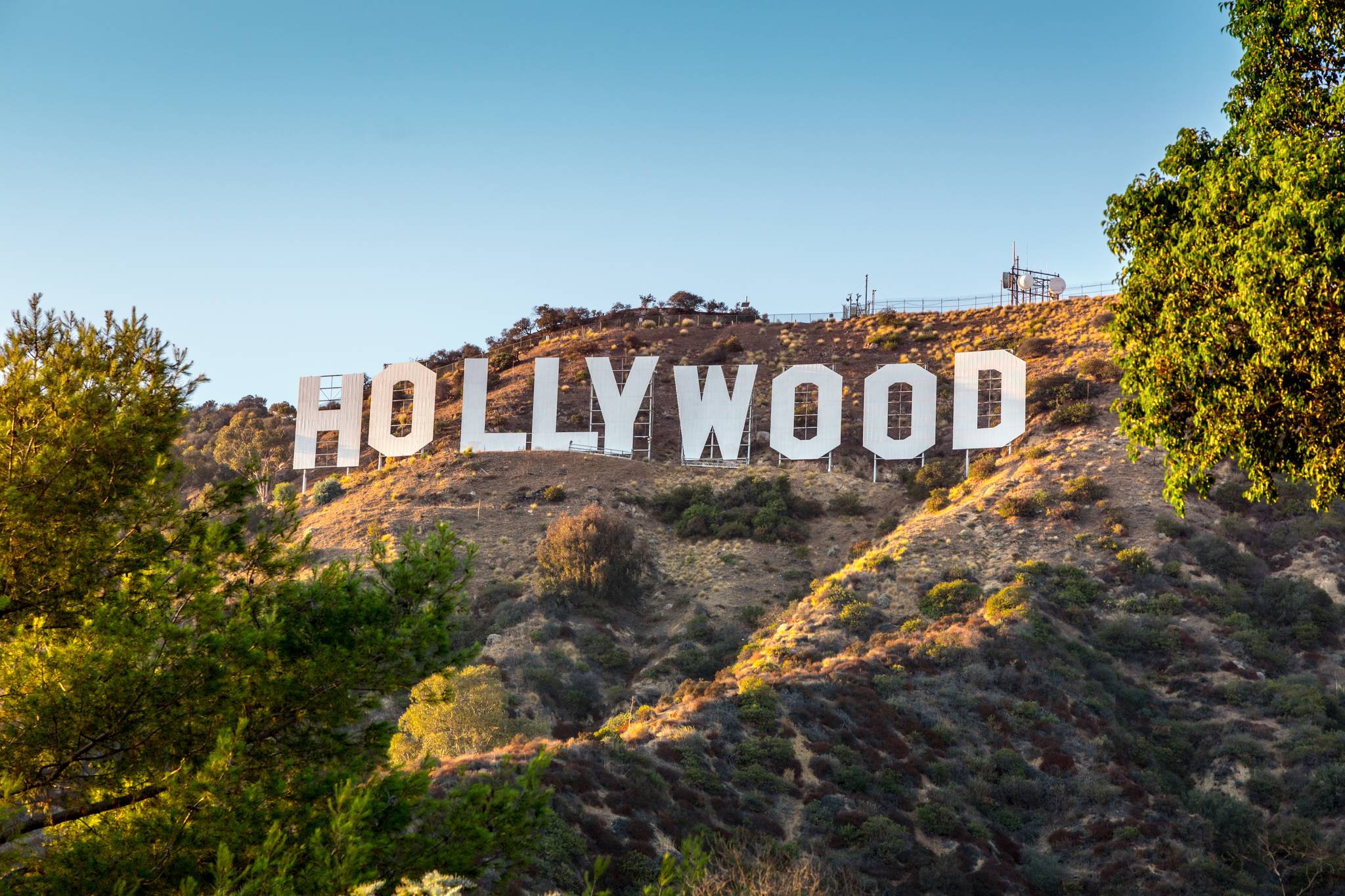 scritta di hollywoos a los angeles