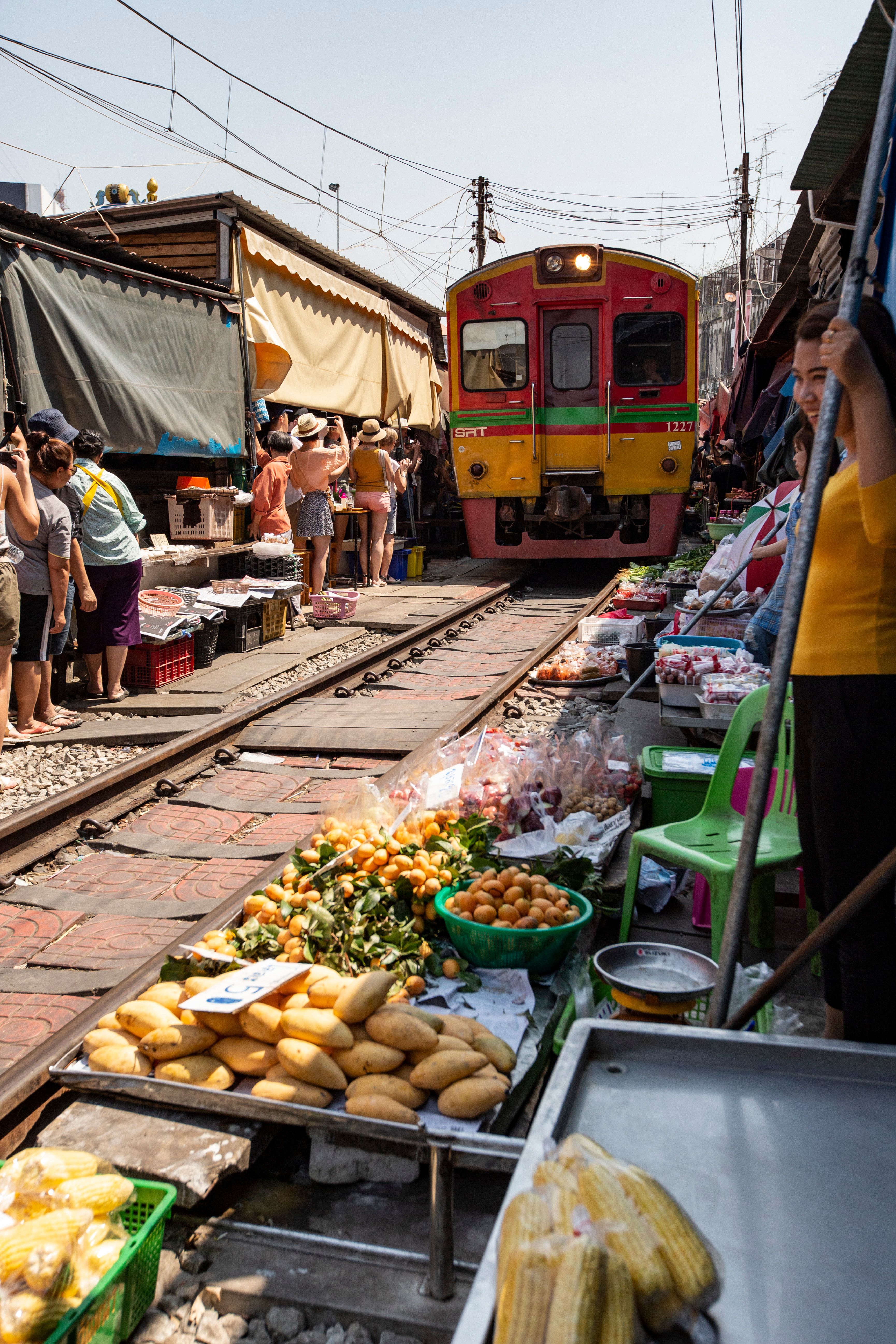 mercato della ferrovia