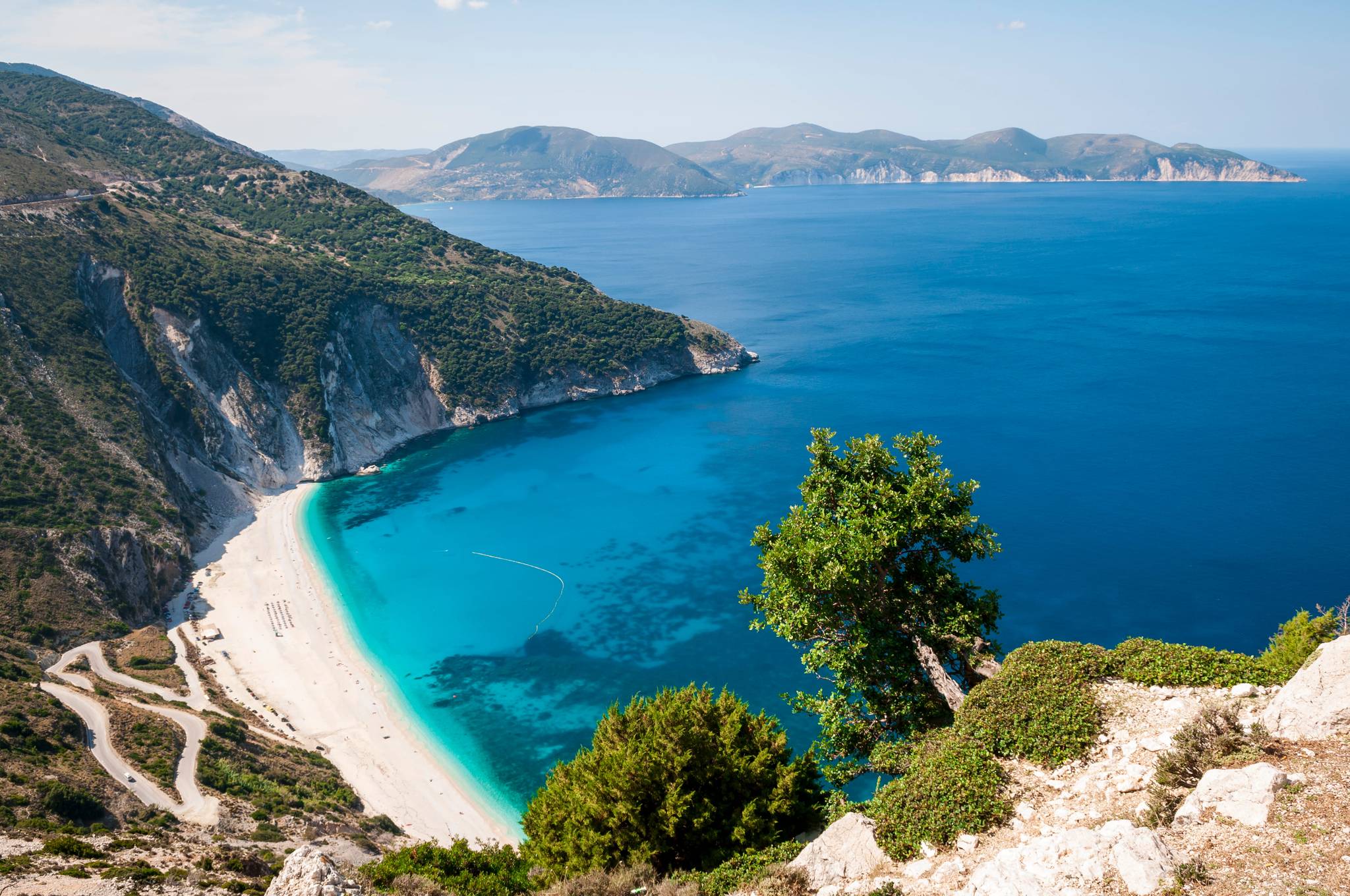 spiaggia di myrthos a cefalonia